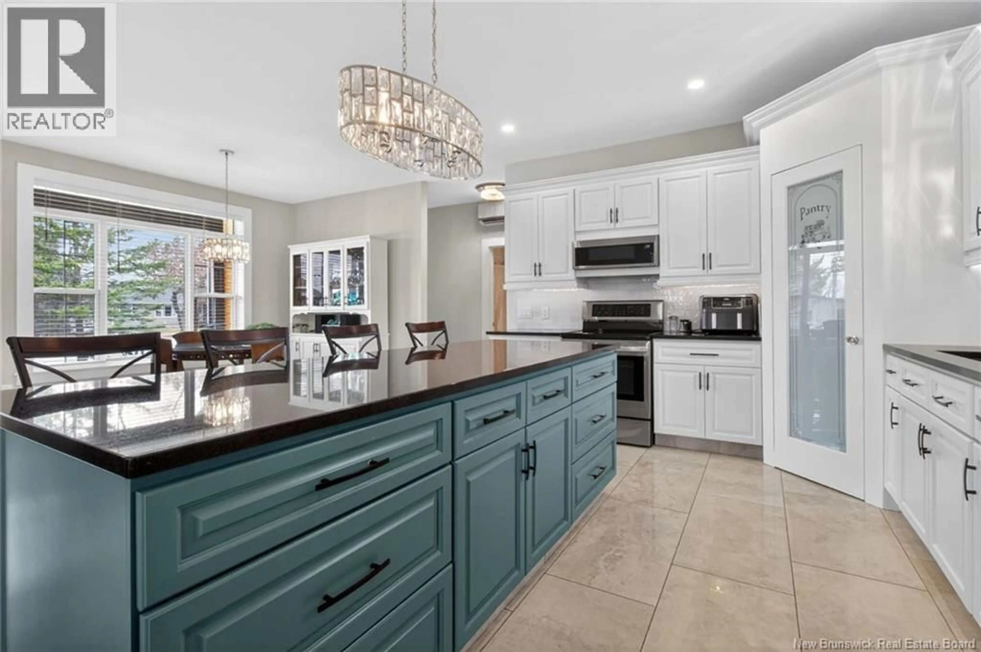 Open concept kitchen, ceramic/tile floor for 949 ELMWOOD DRIVE, Moncton New Brunswick E1H2H1