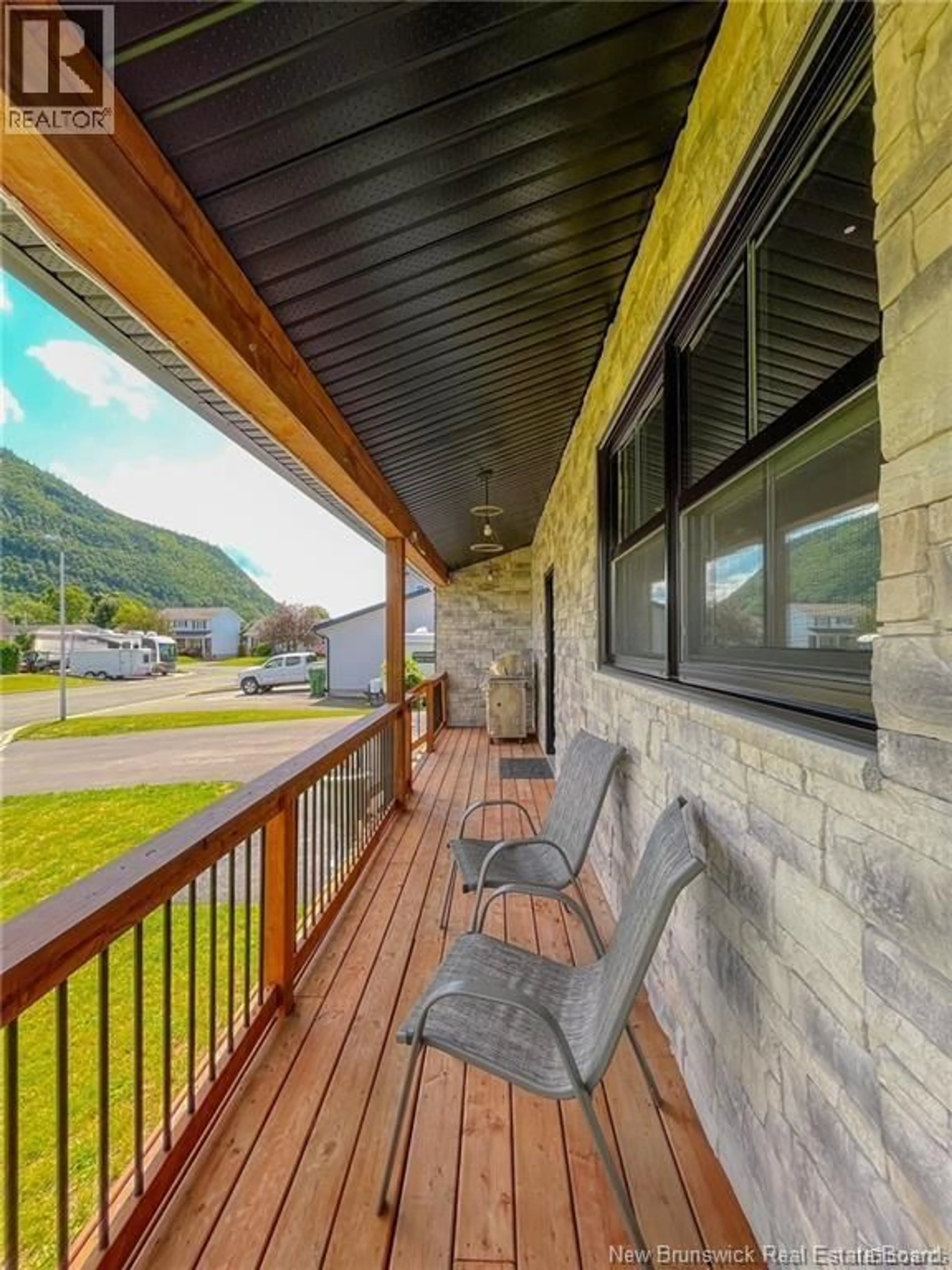 Patio, mountain view for 6 ASPEN, Campbellton New Brunswick E3N3S9