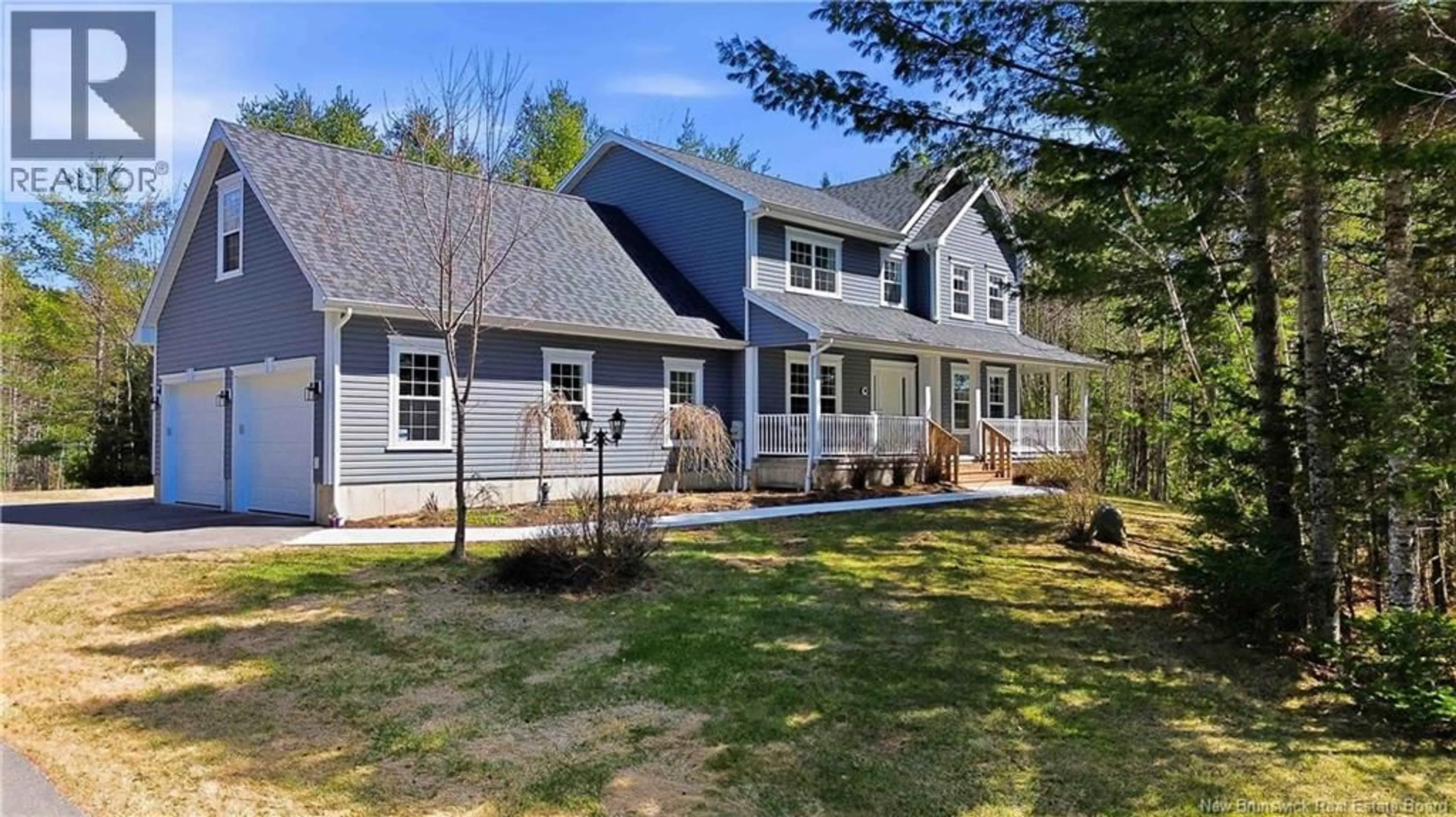 Home with vinyl exterior material, unknown for 18 PELICAN COURT, Hanwell New Brunswick E3E2L8