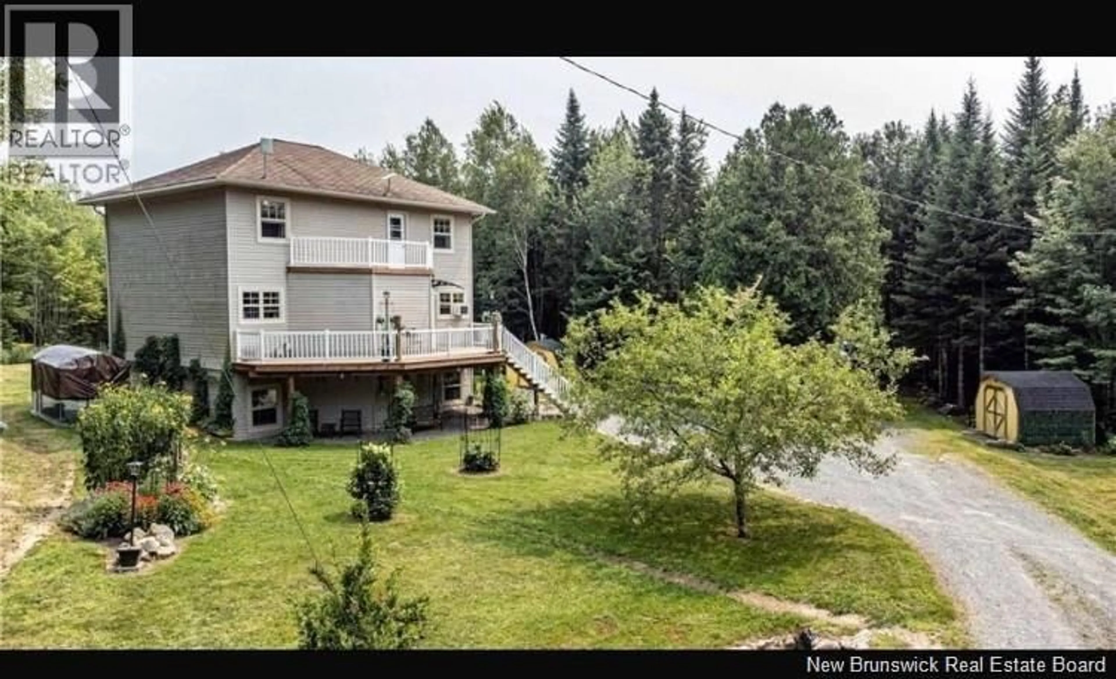 A pic from outside/outdoor area/front of a property/back of a property/a pic from drone, mountain view for 296 UPPER DURHAM ROAD, Durham Bridge New Brunswick E6C1C9