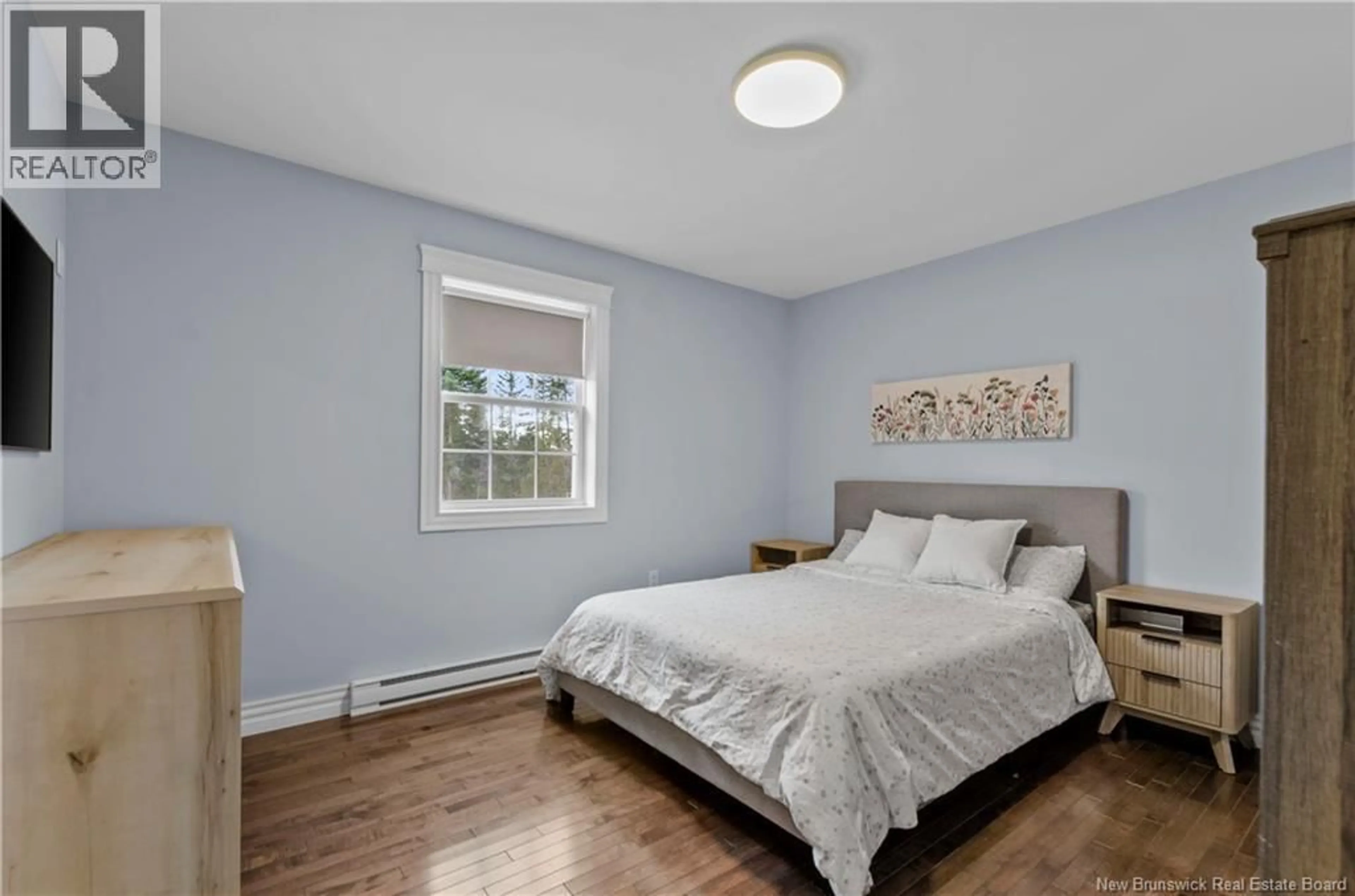 Bedroom with bed, wood/laminate floor for 47 JOE KING DRIVE, Mazerolle Settlement New Brunswick E3E1Y6