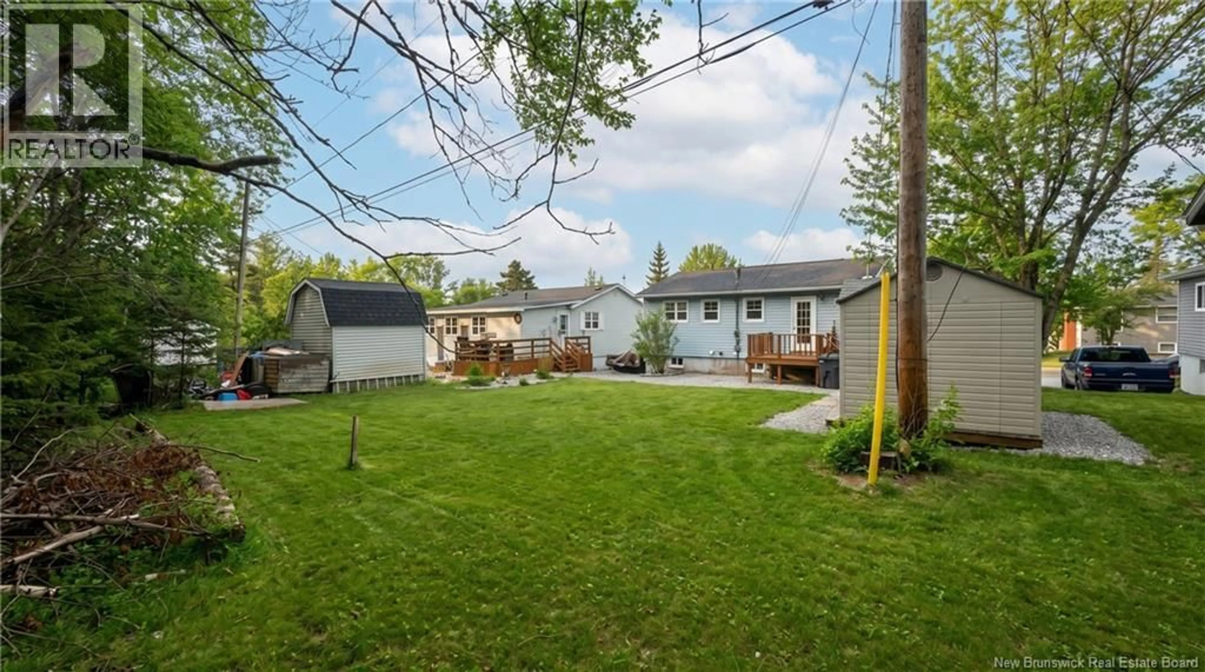 A pic from outside/outdoor area/front of a property/back of a property/a pic from drone, street for 338 WESTBROOK, Moncton New Brunswick E1E2M2