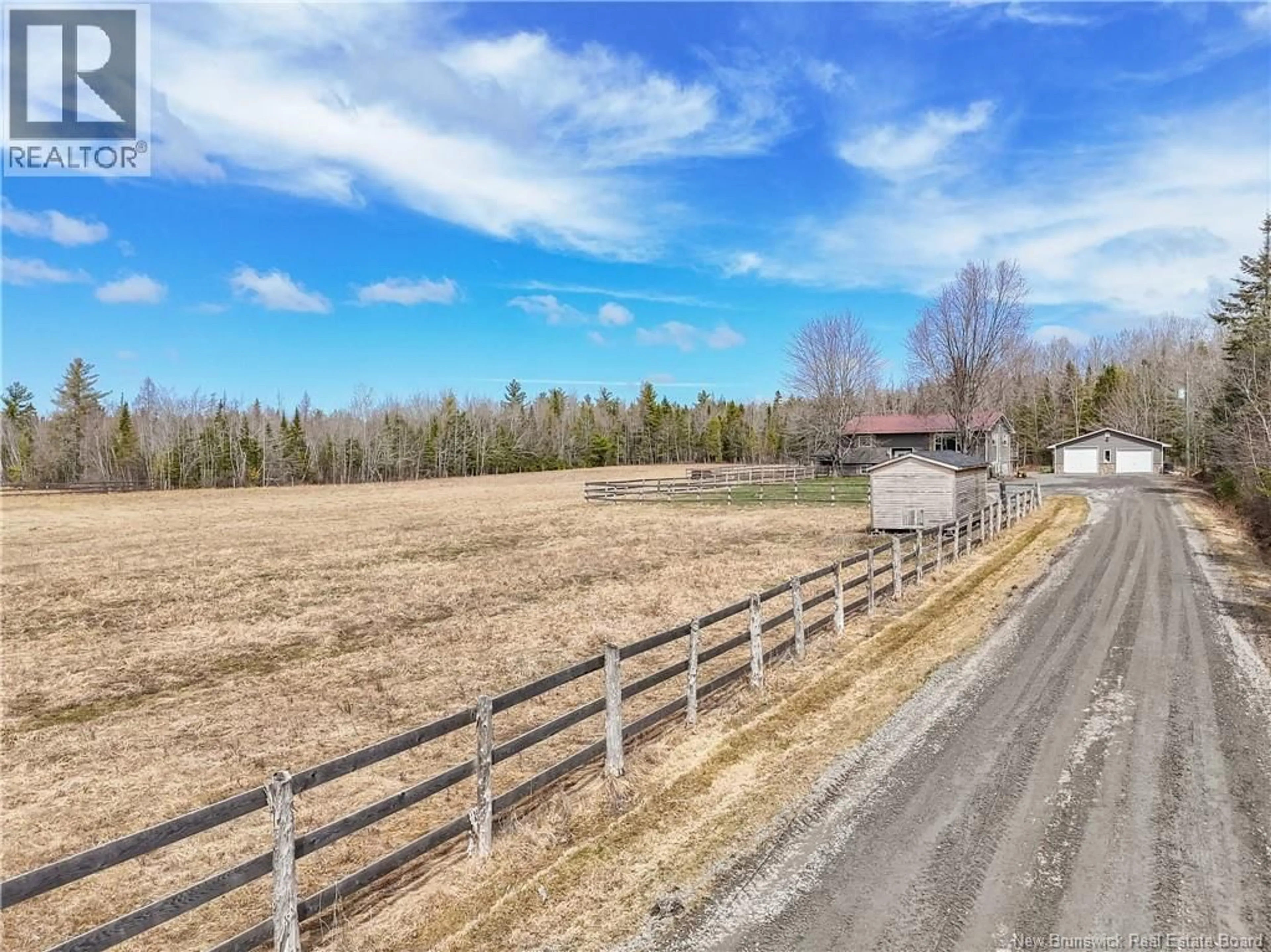 A pic from outside/outdoor area/front of a property/back of a property/a pic from drone, unknown for 434 FRENCH LAKE ROAD, French Lake New Brunswick E2V4E3