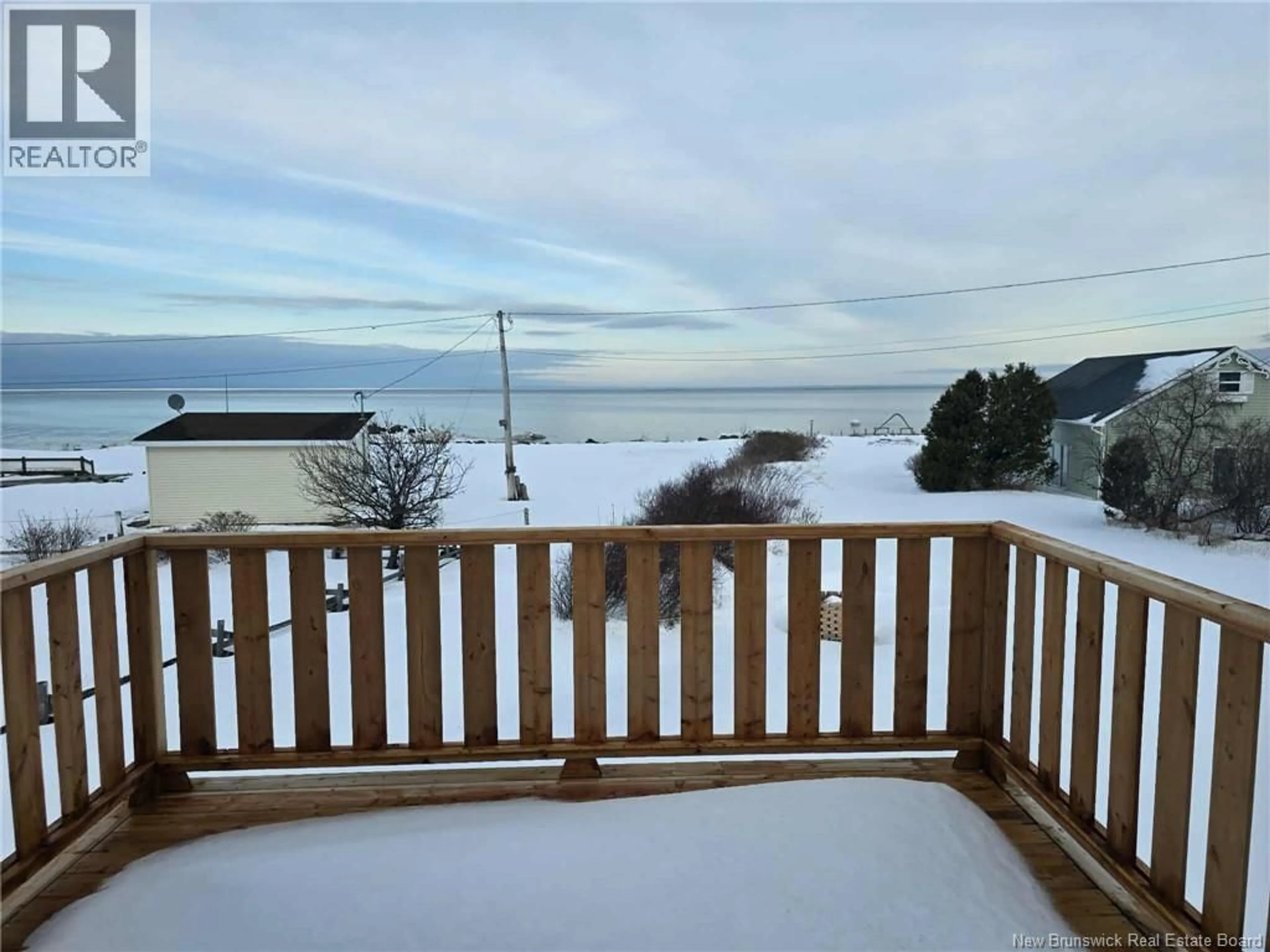 Balcony in the apartment, water/lake/river/ocean view for 627 PRINCIPALE STREET, Pointe-Verte New Brunswick E8J2P7