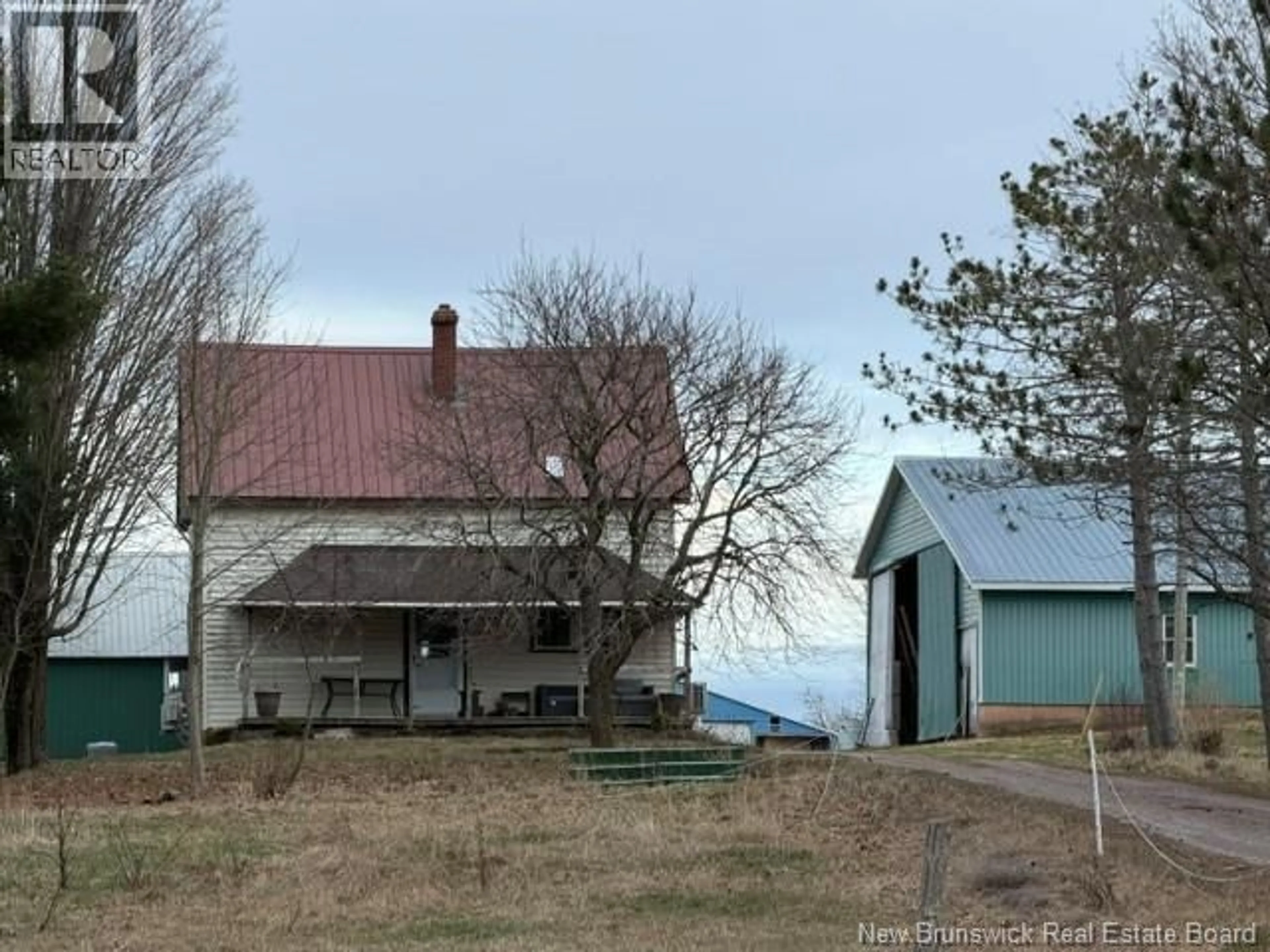 A pic from outside/outdoor area/front of a property/back of a property/a pic from drone, unknown for 118 STEEVES SETTLEMENT ROAD, Steeves Settlement New Brunswick E4Z2Y1