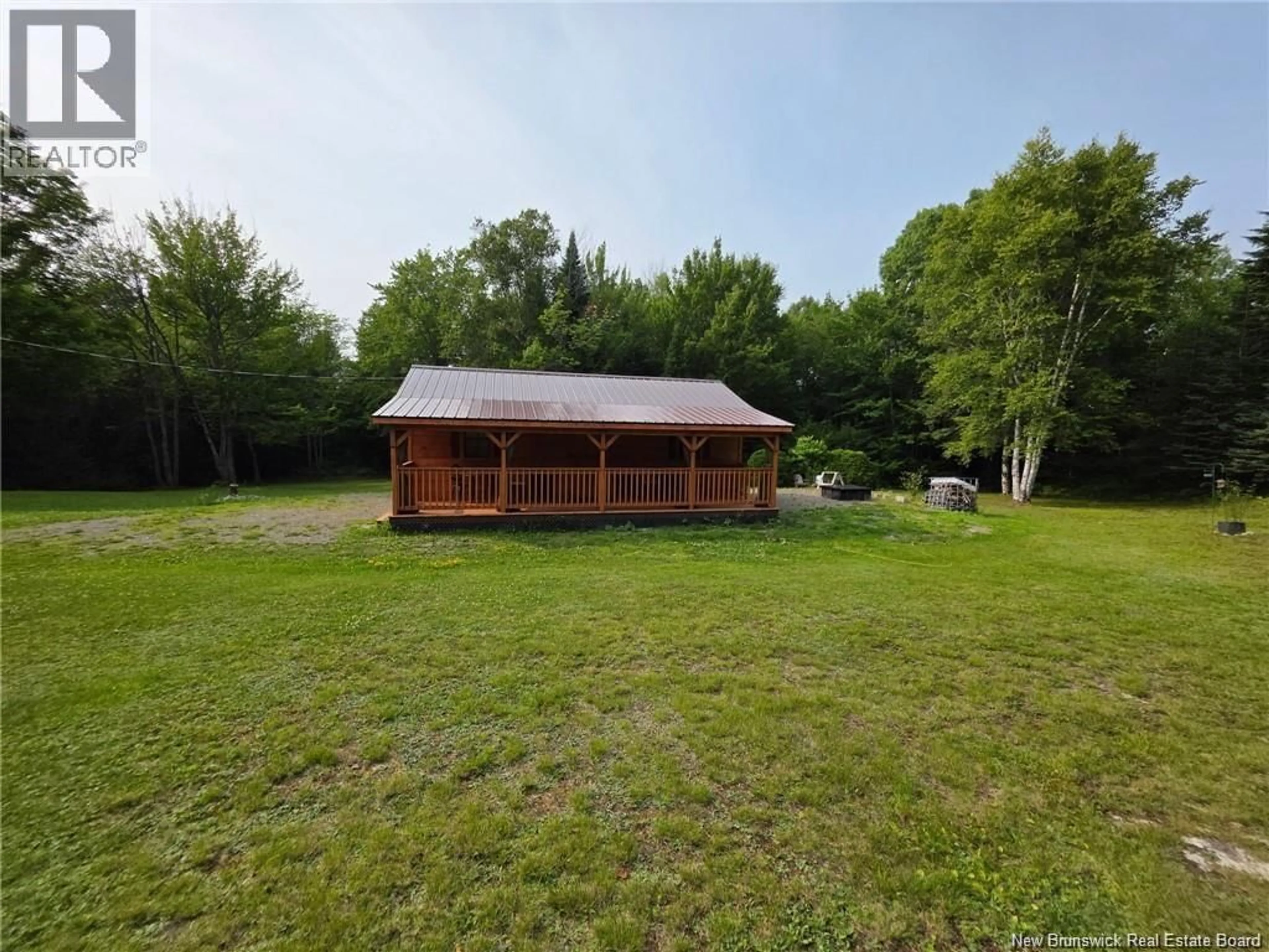 A pic from outside/outdoor area/front of a property/back of a property/a pic from drone, water/lake/river/ocean view for 296 BEACONSFIELD ROAD, Perth-Andover New Brunswick E7H1G3