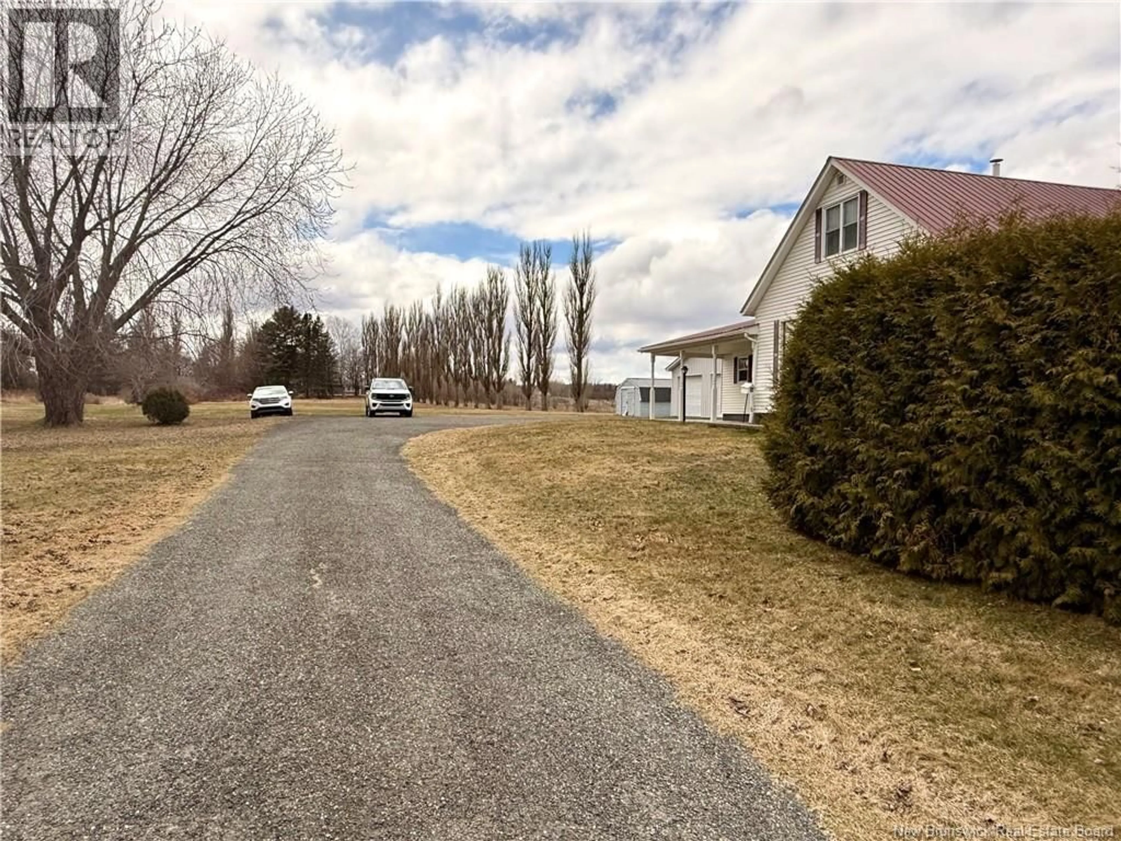 A pic from outside/outdoor area/front of a property/back of a property/a pic from drone, street for 331 RTE 560, Jacksonville New Brunswick E7M3H1