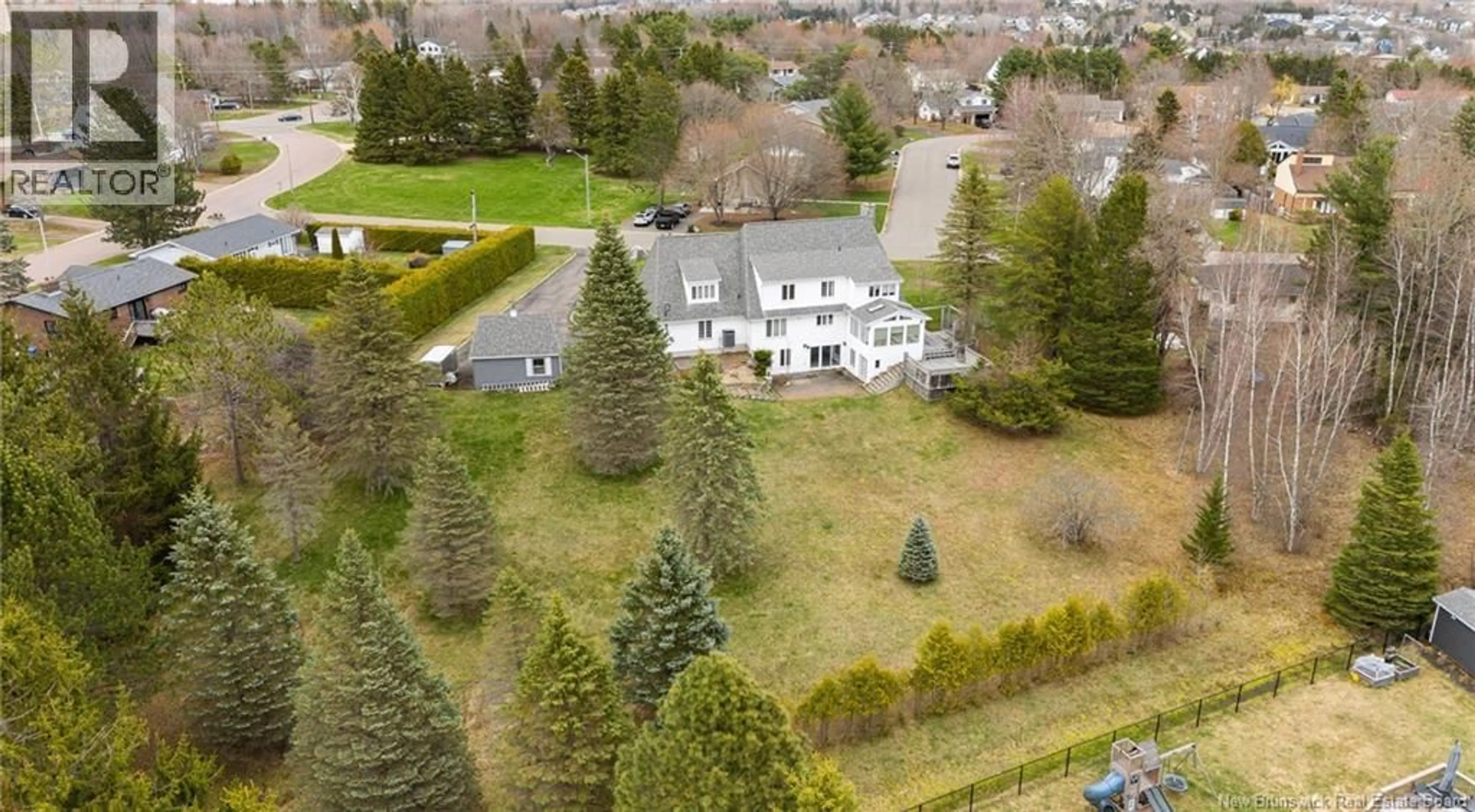 A pic from outside/outdoor area/front of a property/back of a property/a pic from drone, mountain view for 45 BELLE AVENTURE STREET, Dieppe New Brunswick E1A5G2