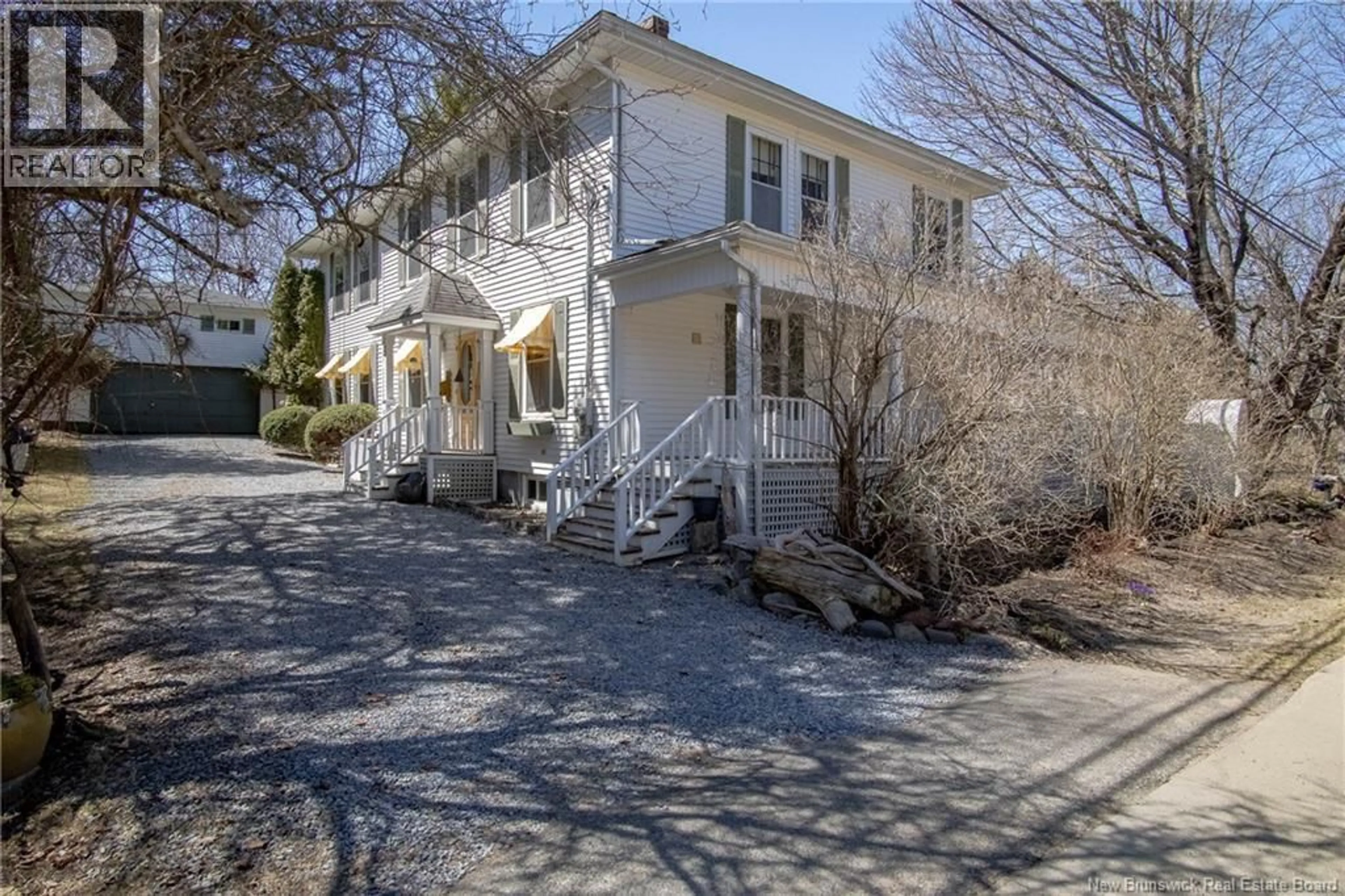 A pic from outside/outdoor area/front of a property/back of a property/a pic from drone, street for 88 GREEN ROAD, Rothesay New Brunswick E2H1T1