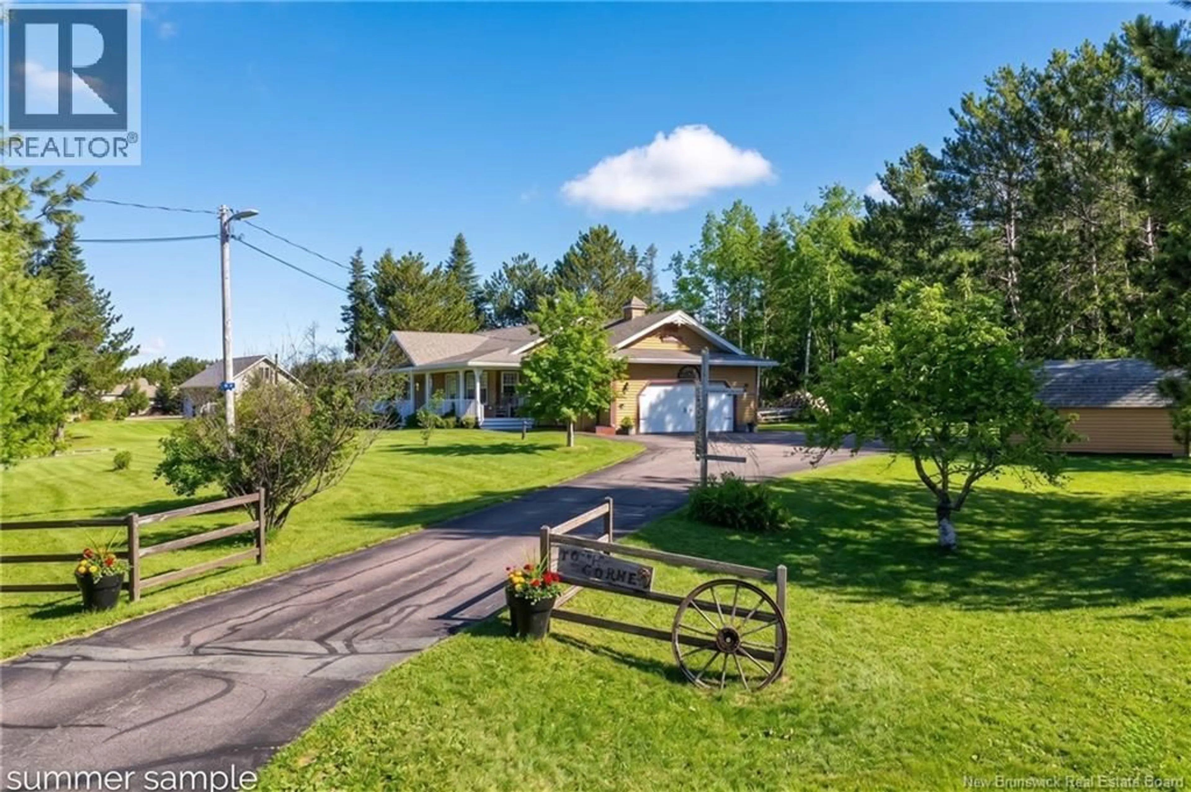A pic from outside/outdoor area/front of a property/back of a property/a pic from drone, street for 24 NORMANDIE COURT, Rexton New Brunswick E4W2C2