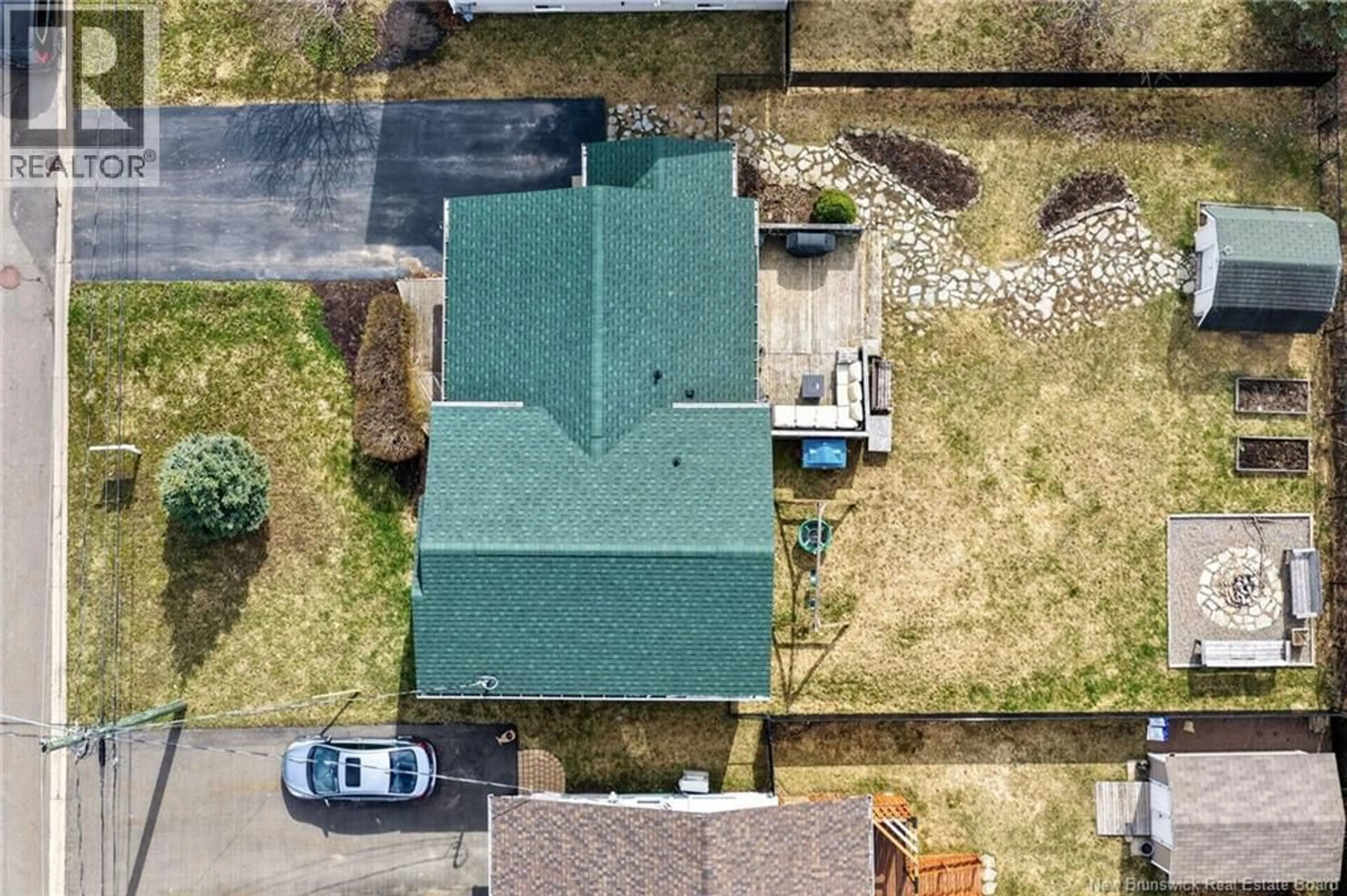 A pic from outside/outdoor area/front of a property/back of a property/a pic from drone, street for 45 HAMPTON DRIVE, Moncton New Brunswick E1G5H2