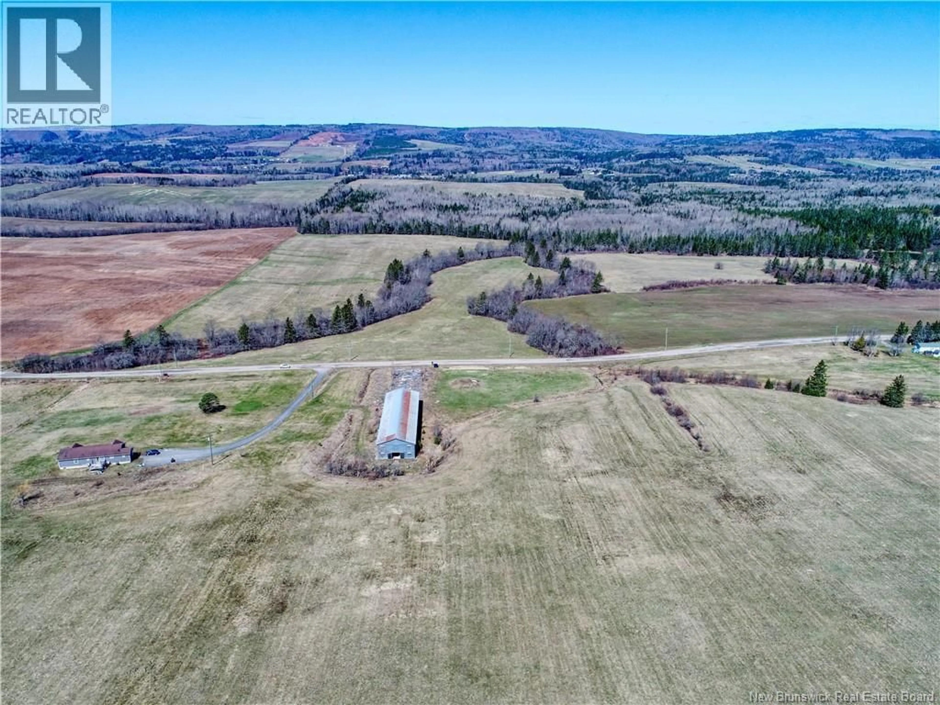 A pic from outside/outdoor area/front of a property/back of a property/a pic from drone, unknown for 858 KNIGHTVILLE ROAD, Mount Pisgah New Brunswick E4G1K8