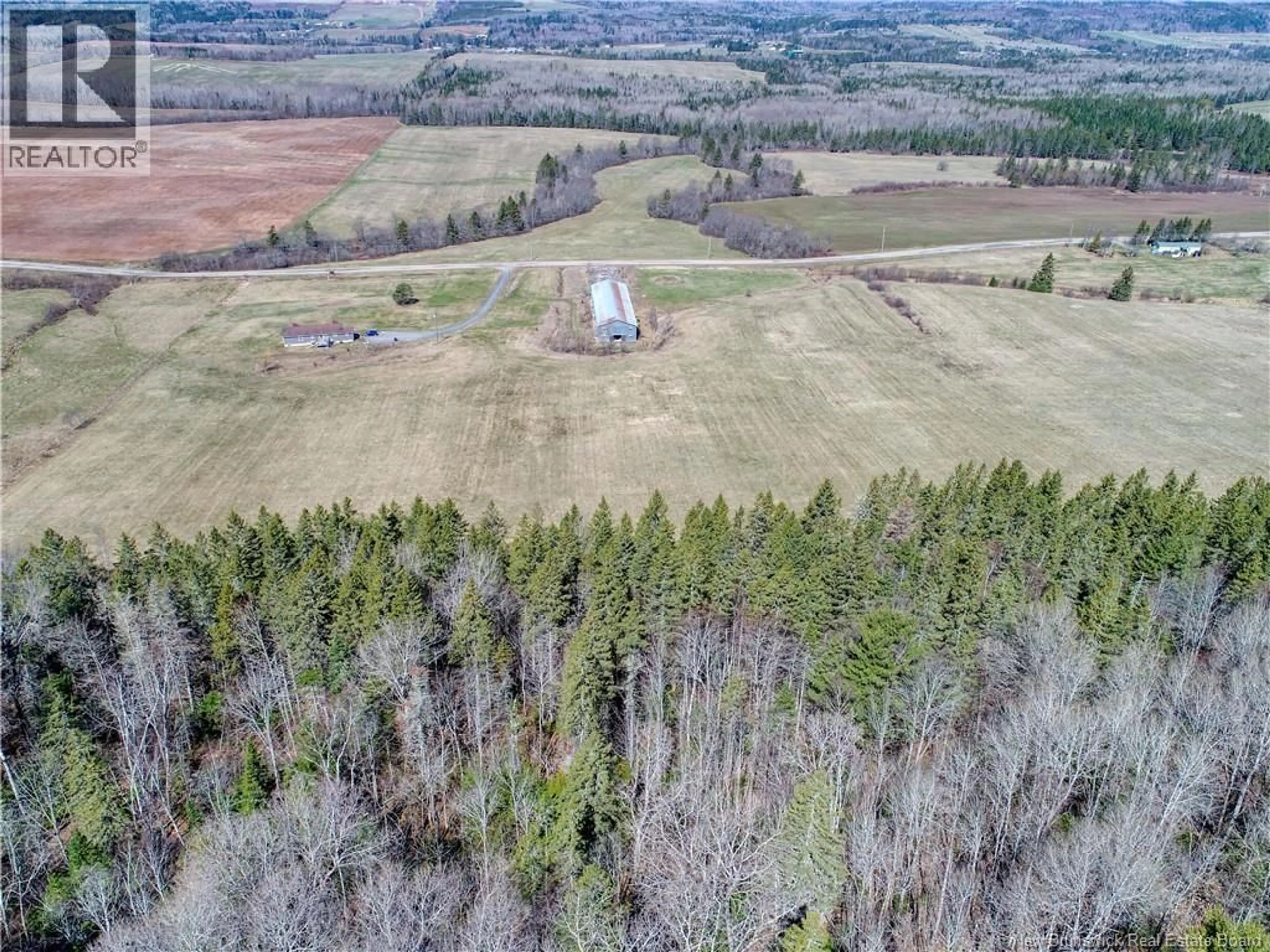 A pic from outside/outdoor area/front of a property/back of a property/a pic from drone, forest/trees view for 858 KNIGHTVILLE ROAD, Mount Pisgah New Brunswick E4G1K8