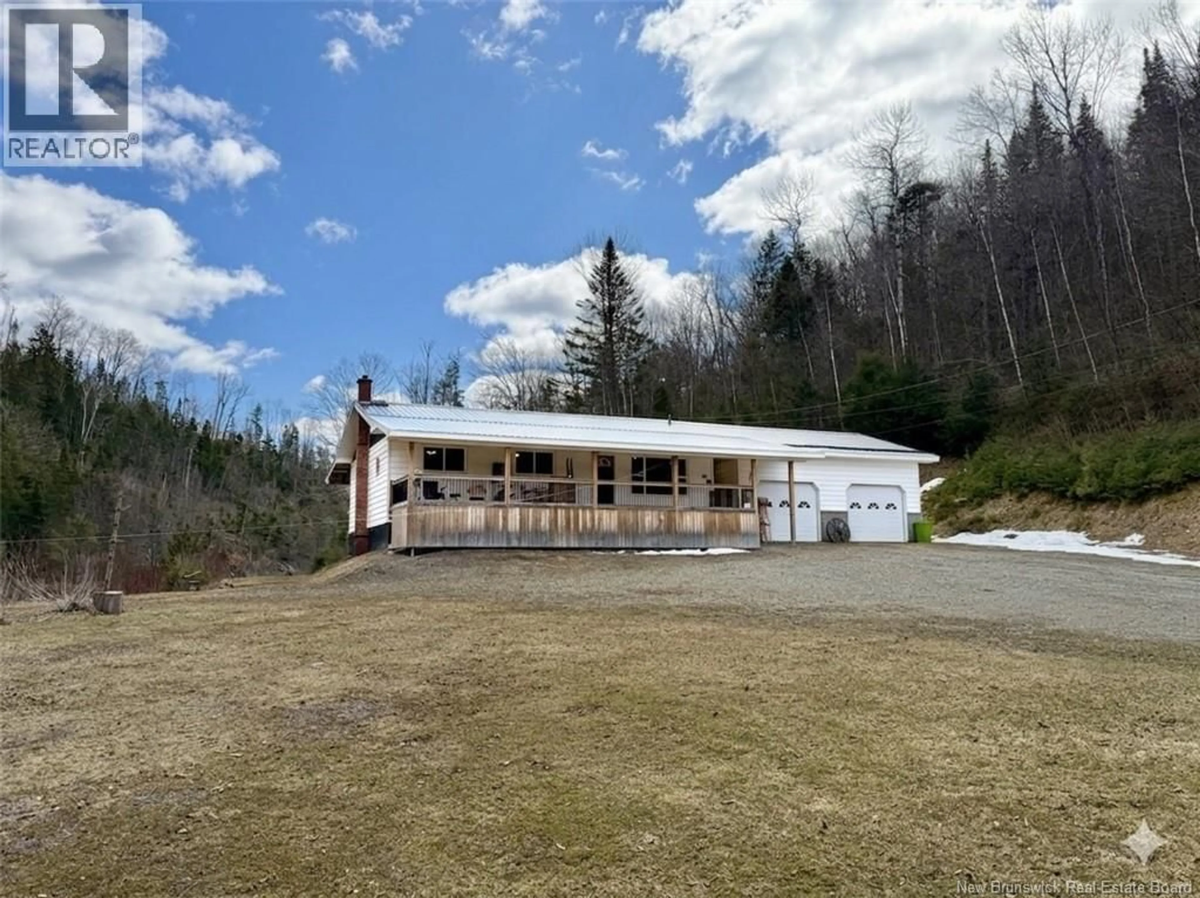 A pic from outside/outdoor area/front of a property/back of a property/a pic from drone, building for 50 HATHAWAY LANE, Perth-Andover New Brunswick E7H2G1