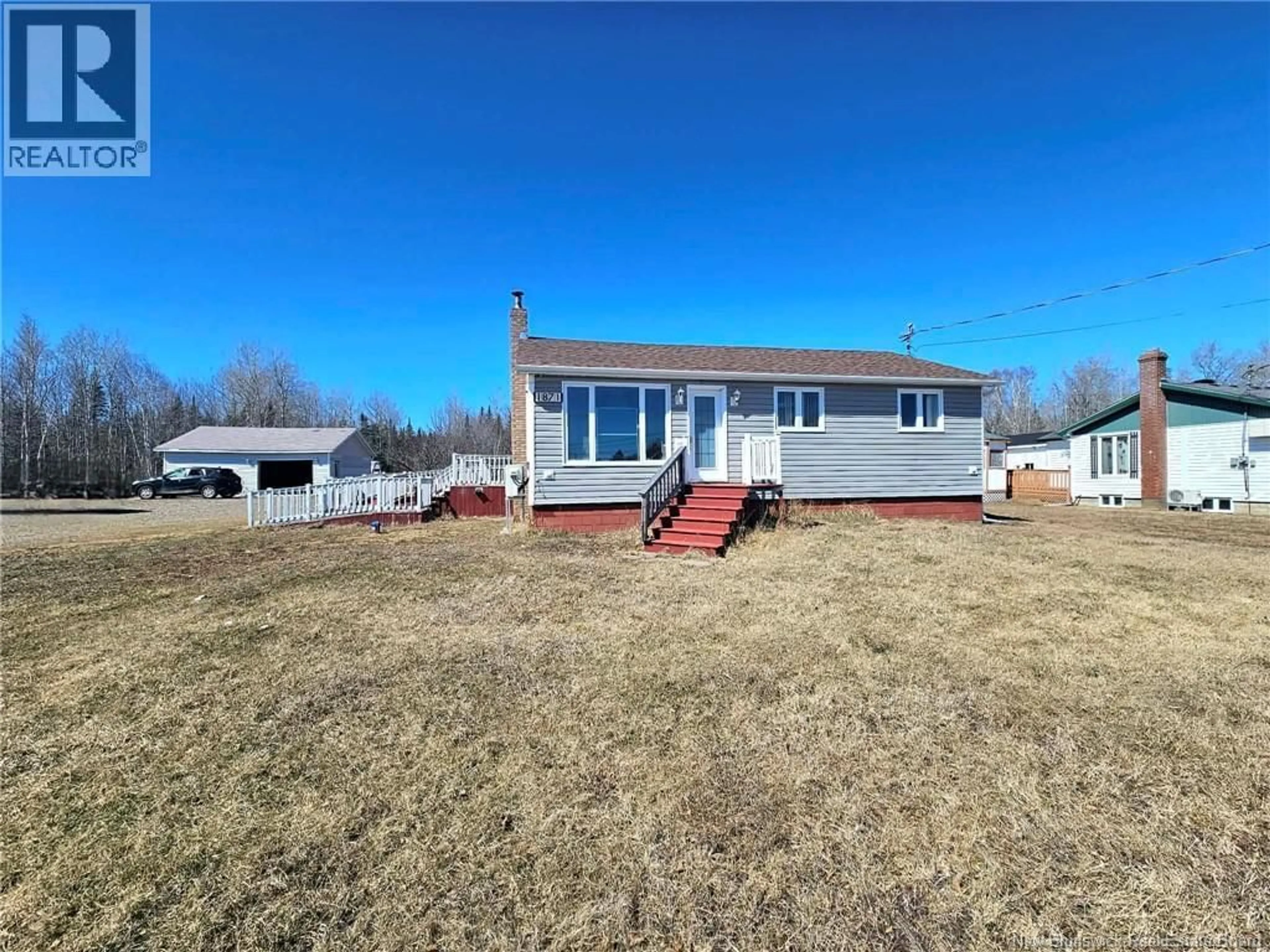 A pic from outside/outdoor area/front of a property/back of a property/a pic from drone, unknown for 1871 ROUTE 160, Saint-Sauveur New Brunswick E8L1N5