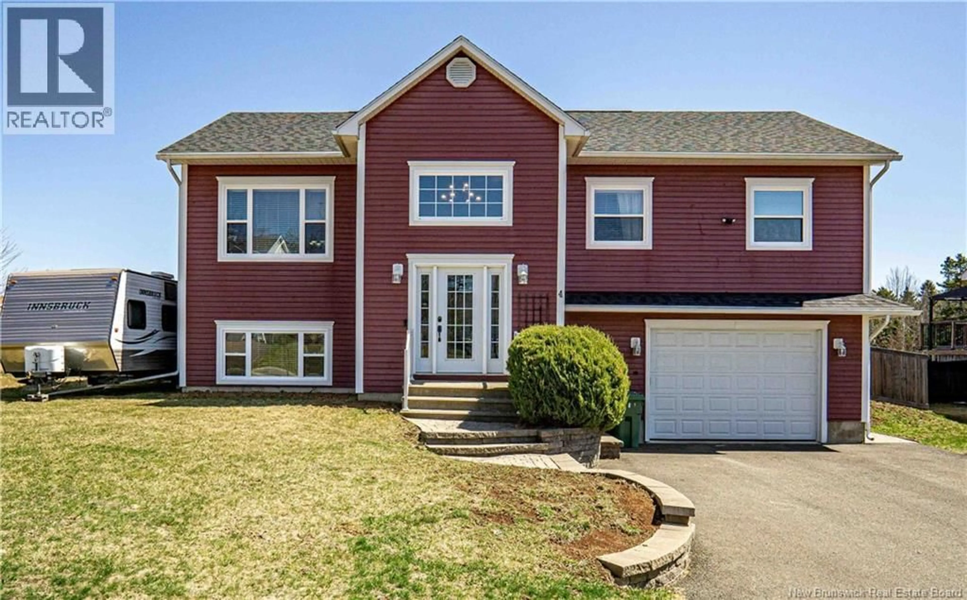 Home with vinyl exterior material, street for 4 MCCONNELL STREET, Oromocto West New Brunswick E2V0J1