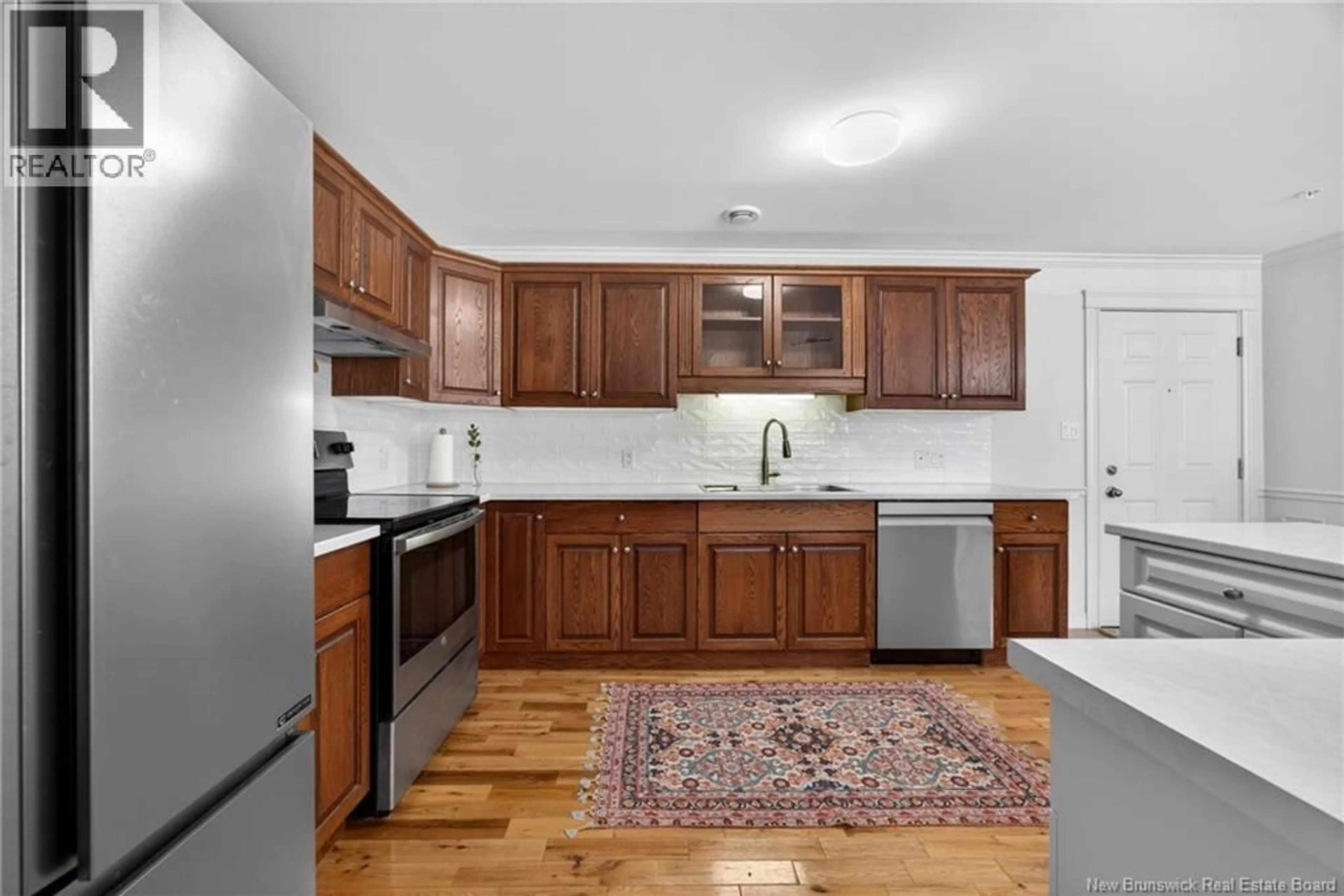 Standard kitchen, ceramic/tile floor for 2 - 35 LIAN STREET, Fredericton New Brunswick E3C0A8