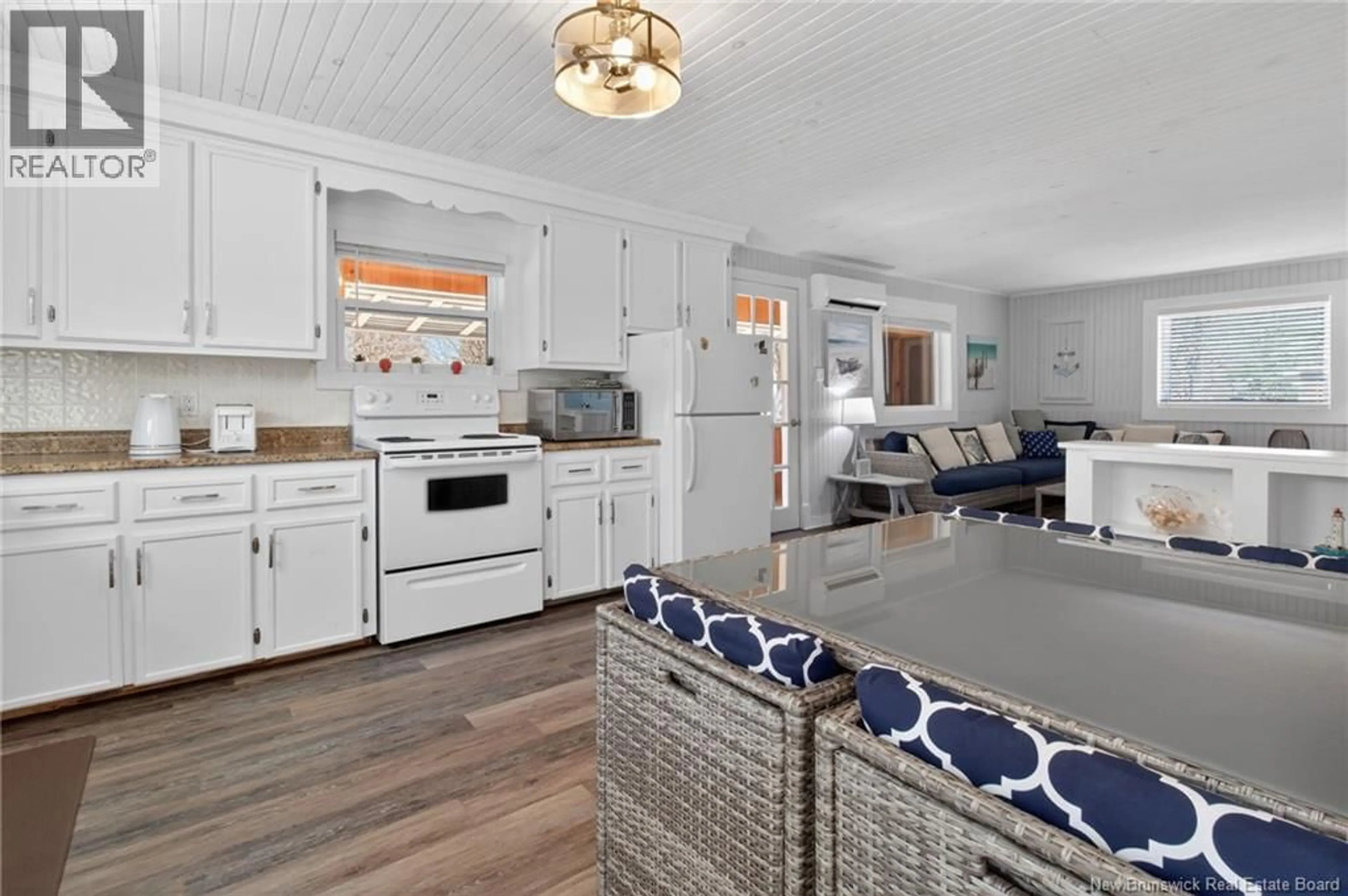 Open concept kitchen, ceramic/tile floor for 7 RONS, Grande-Digue New Brunswick E4R5B4