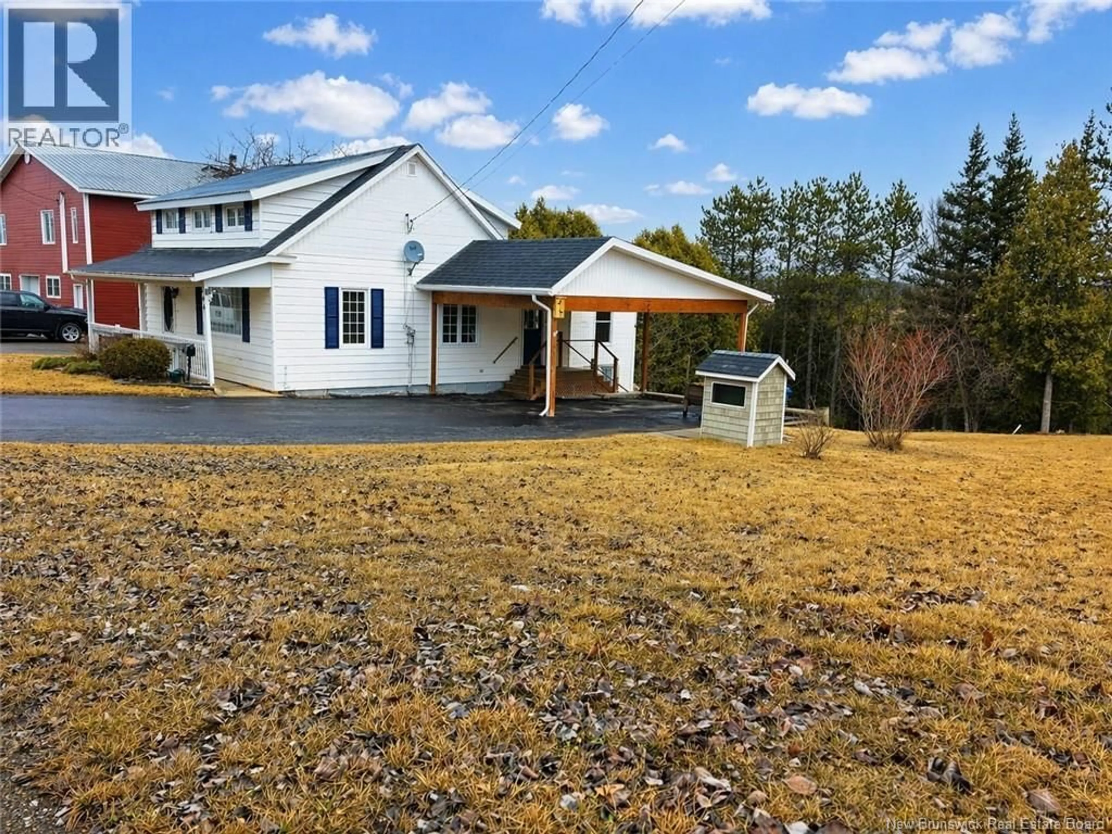 A pic from outside/outdoor area/front of a property/back of a property/a pic from drone, unknown for 184 MAIN STREET, Plaster Rock New Brunswick E7G2E3