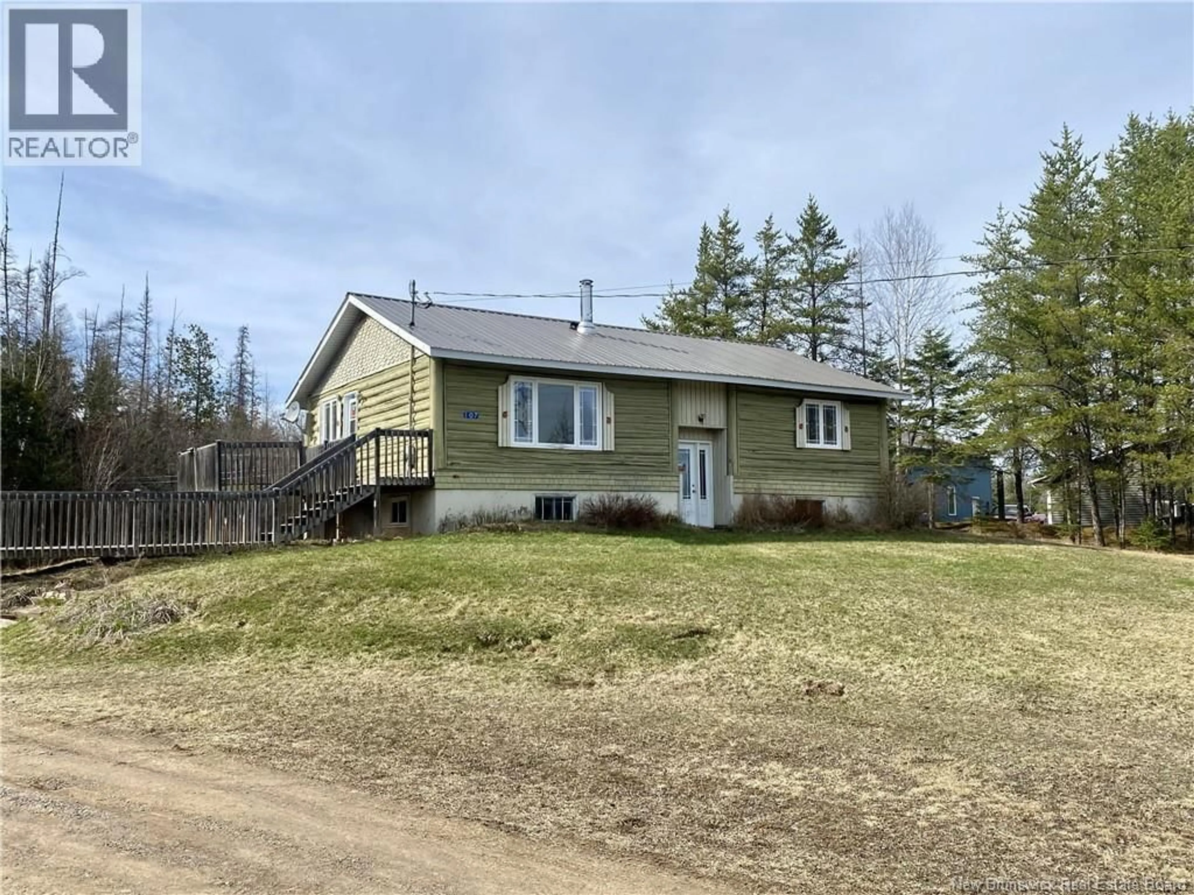 A pic from outside/outdoor area/front of a property/back of a property/a pic from drone, unknown for 107 ROUTE 385, Weaver New Brunswick E7G3N1