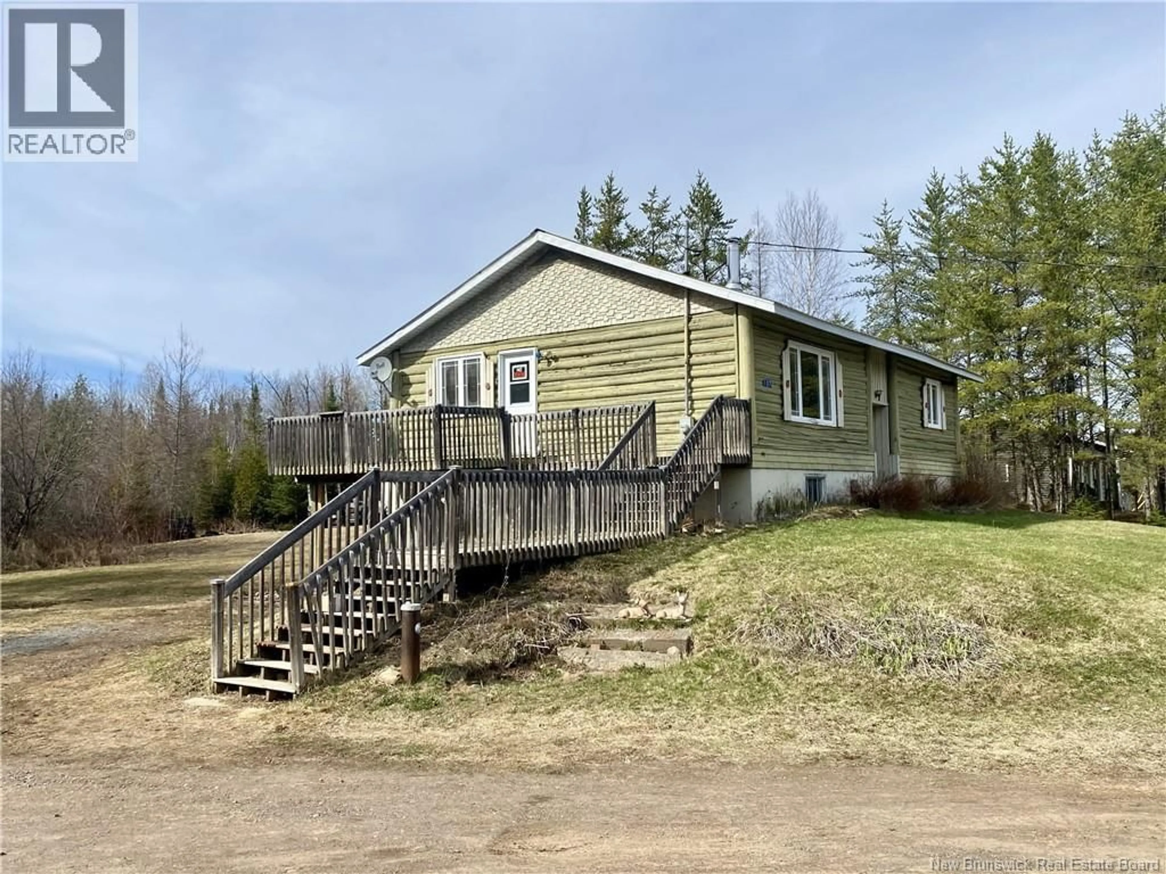 A pic from outside/outdoor area/front of a property/back of a property/a pic from drone, unknown for 107 ROUTE 385, Weaver New Brunswick E7G3N1