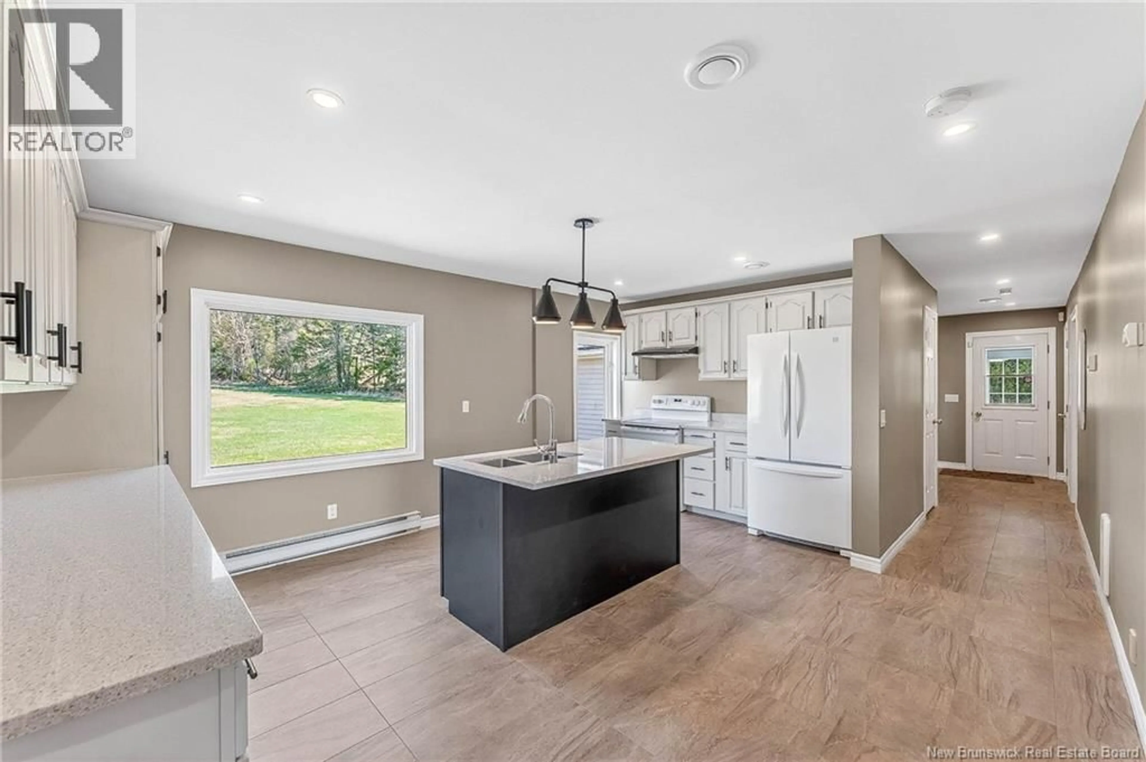 Open concept kitchen, ceramic/tile floor for 89 GLEBE ROAD, Chamcook New Brunswick E5B3B7