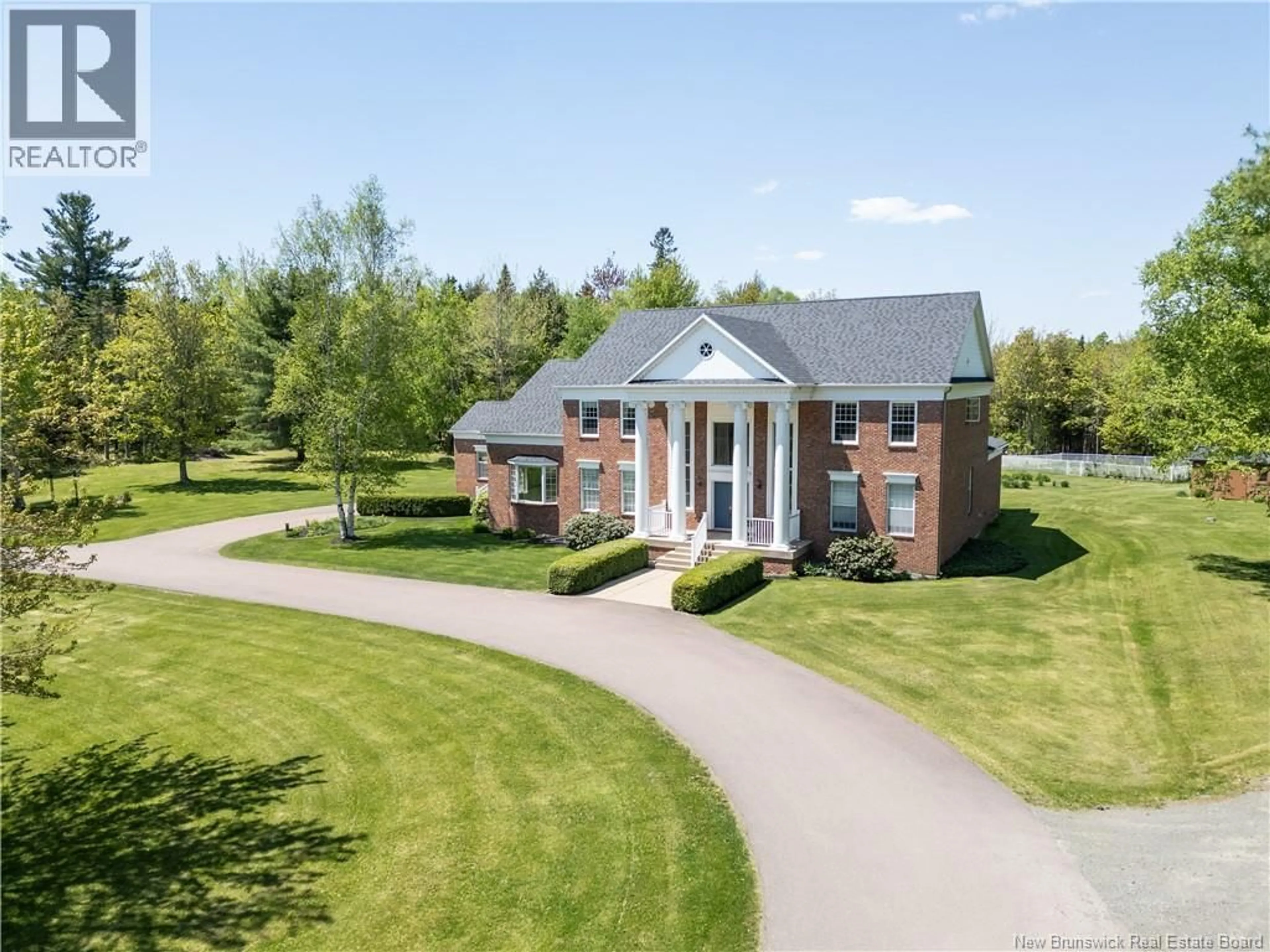 A pic from outside/outdoor area/front of a property/back of a property/a pic from drone, unknown for 50 CRANDALL ROAD, Petitcodiac New Brunswick E4Z4G7