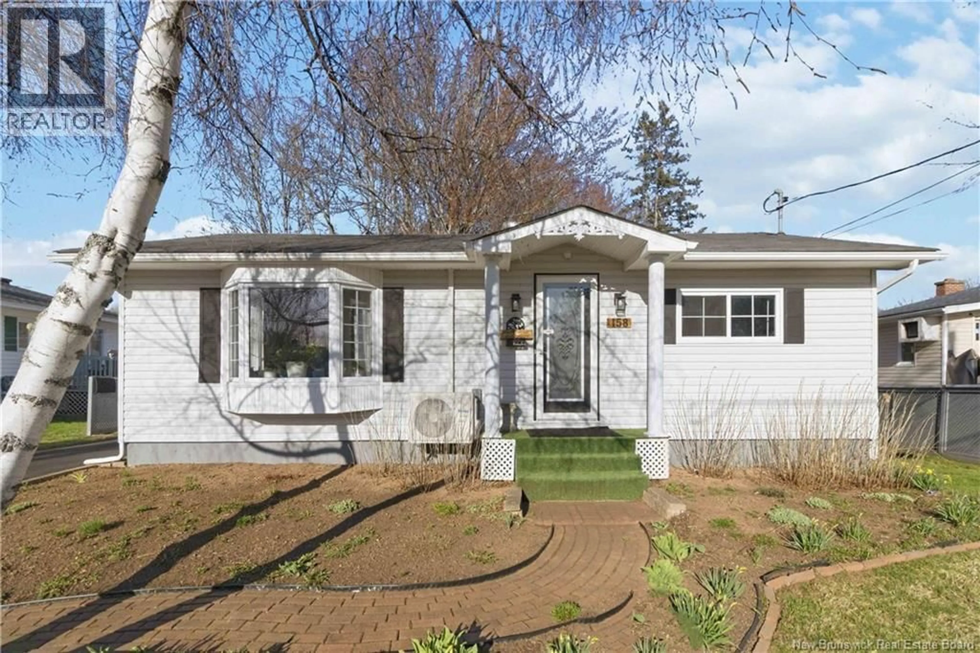 Home with vinyl exterior material, street for 158 WENTWORTH DRIVE, Riverview New Brunswick E1B2T7