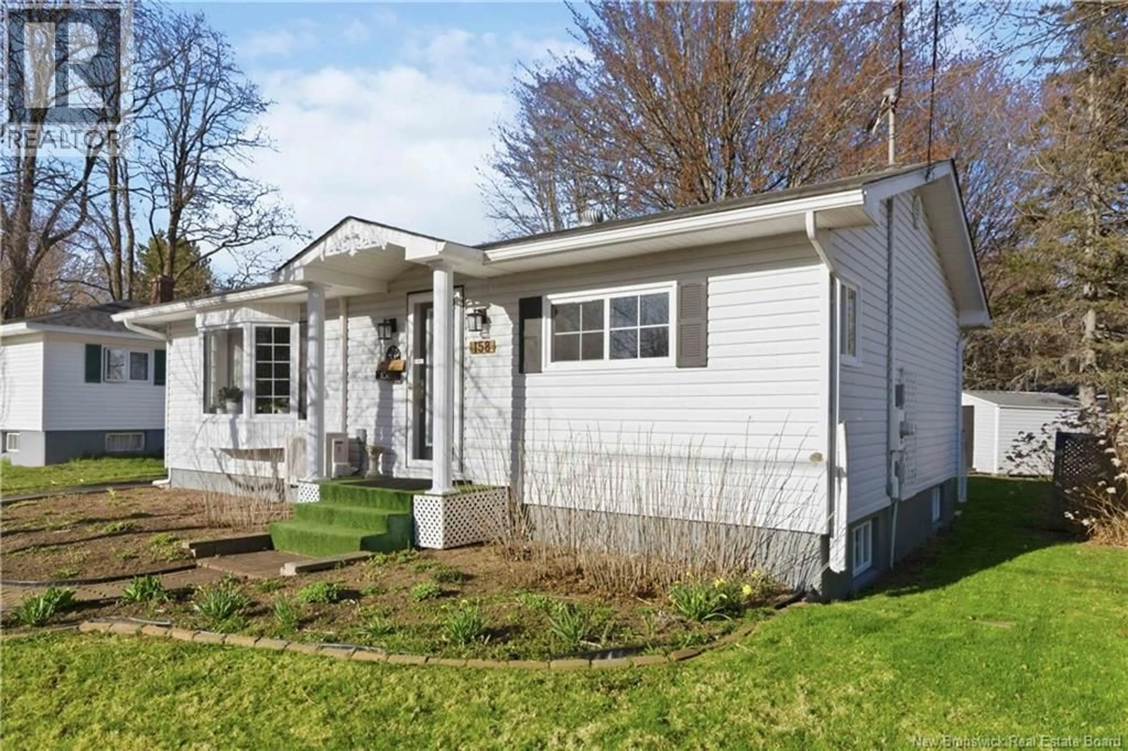 Home with vinyl exterior material, street for 158 WENTWORTH DRIVE, Riverview New Brunswick E1B2T7