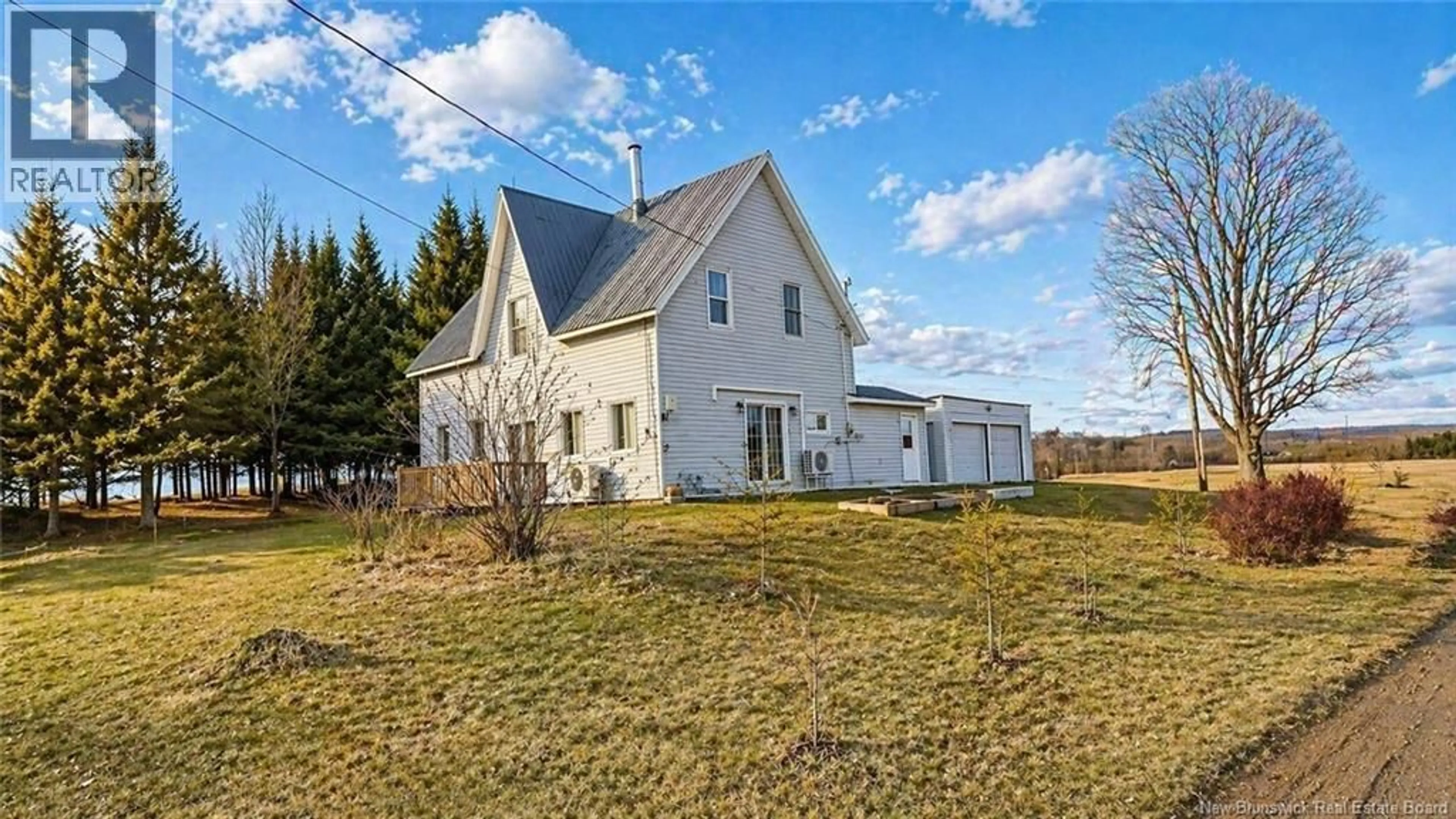 A pic from outside/outdoor area/front of a property/back of a property/a pic from drone, building for 597 CHARLESTON ROAD, Charleston New Brunswick E7K1Z8