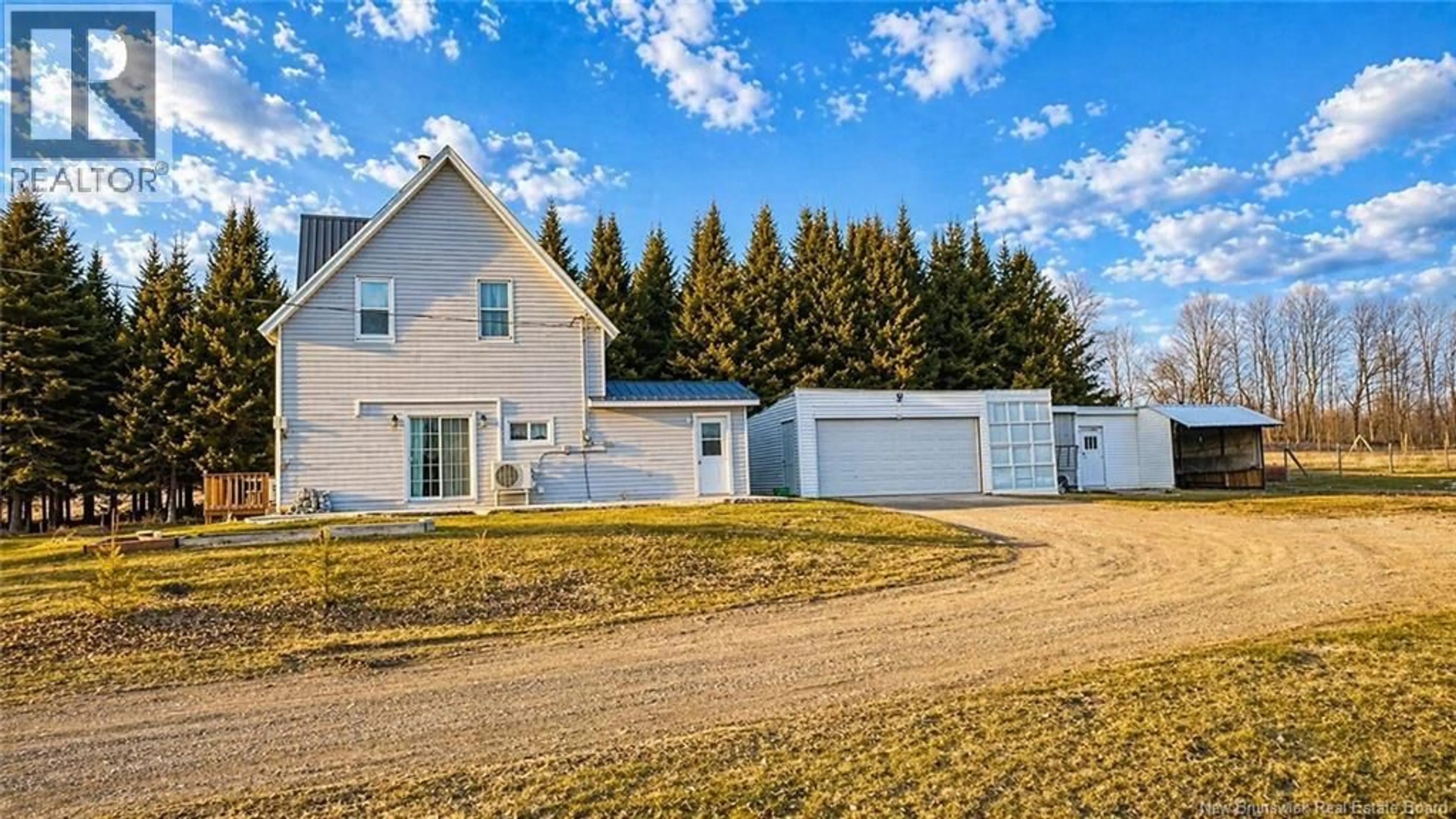 A pic from outside/outdoor area/front of a property/back of a property/a pic from drone, unknown for 597 CHARLESTON ROAD, Charleston New Brunswick E7K1Z8