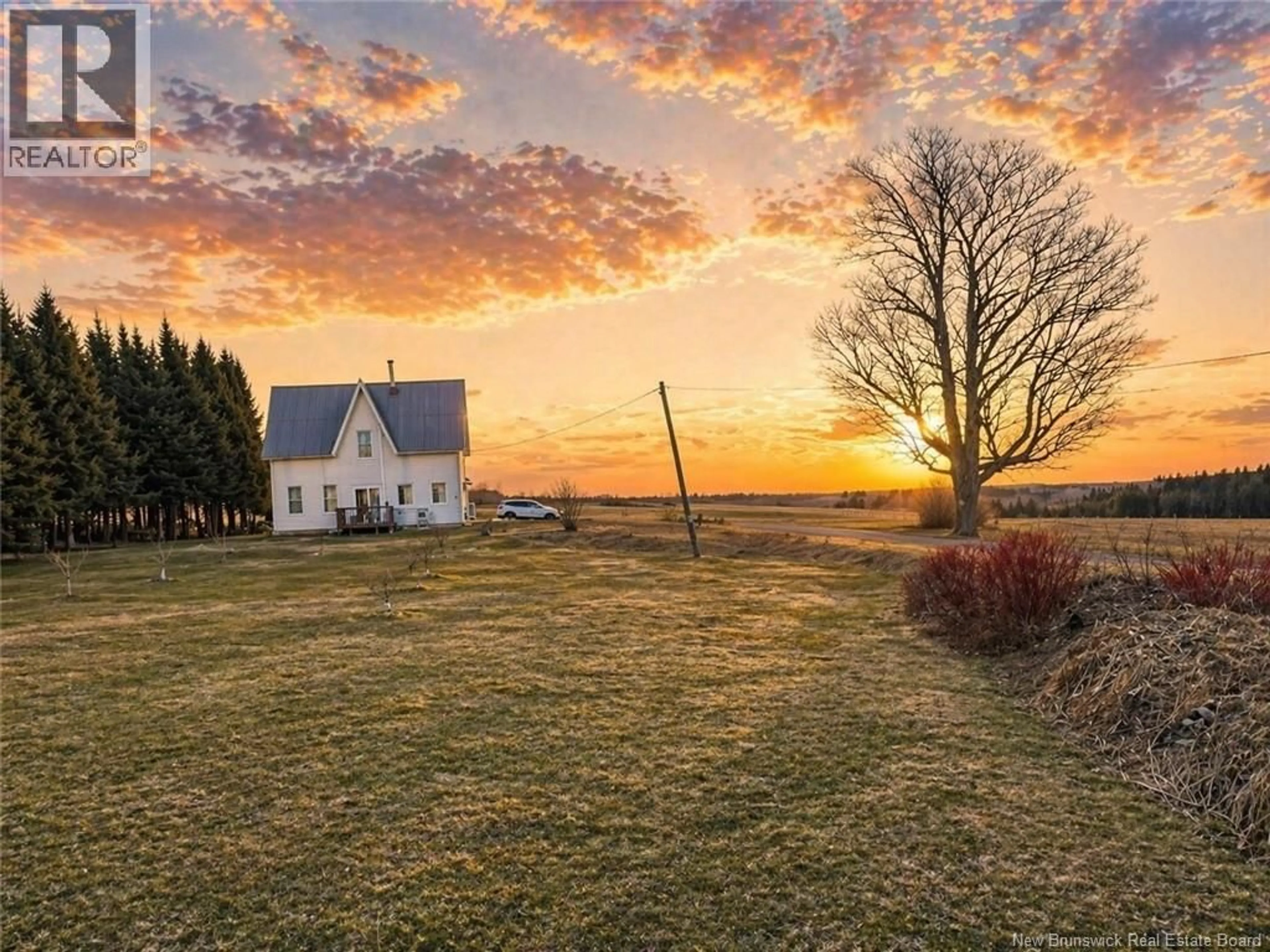 A pic from outside/outdoor area/front of a property/back of a property/a pic from drone, unknown for 597 CHARLESTON ROAD, Charleston New Brunswick E7K1Z8