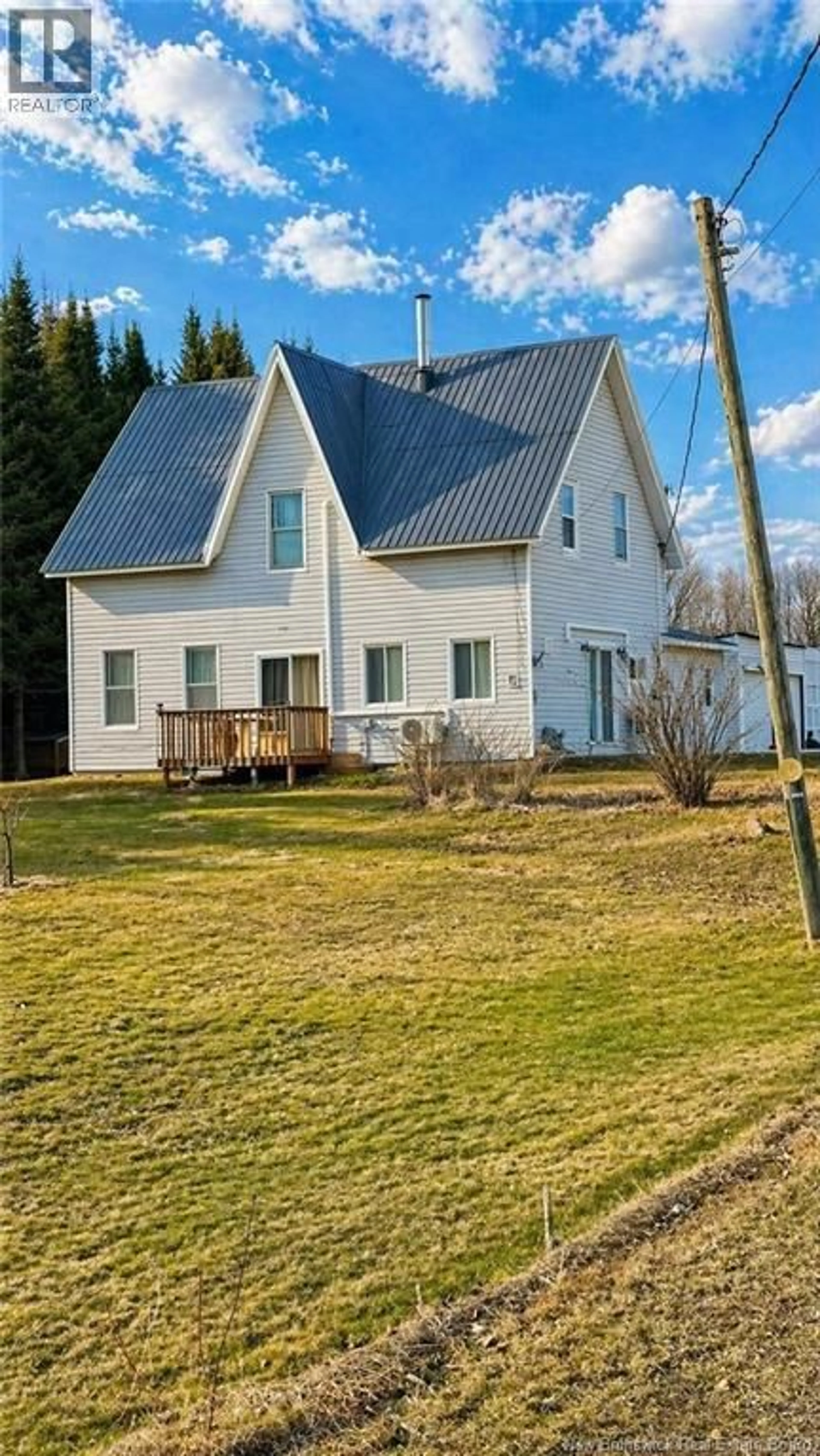 A pic from outside/outdoor area/front of a property/back of a property/a pic from drone, unknown for 597 CHARLESTON ROAD, Charleston New Brunswick E7K1Z8