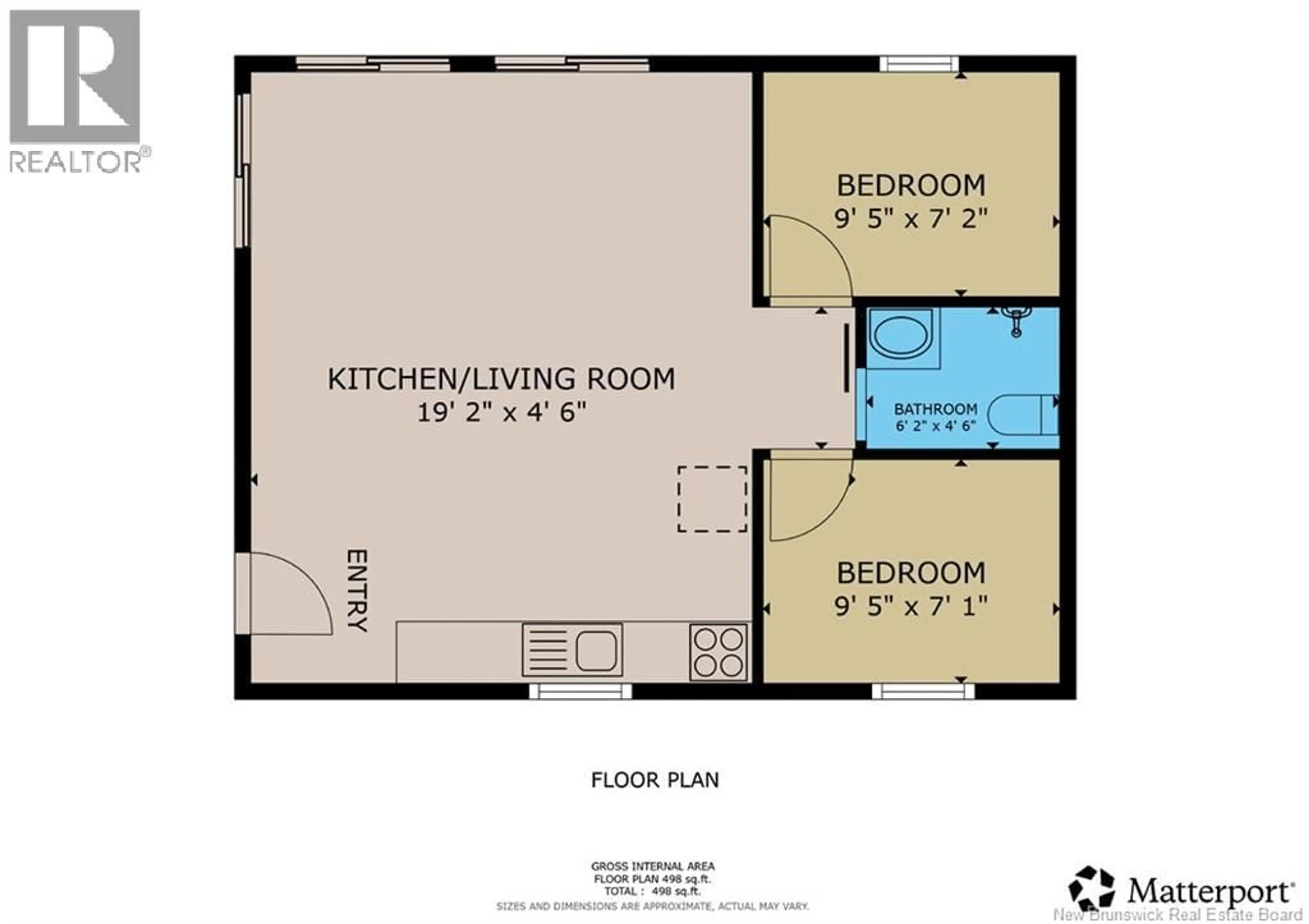 Floor plan for 45 GESNER LANE, McKees Mills New Brunswick E4V0A1