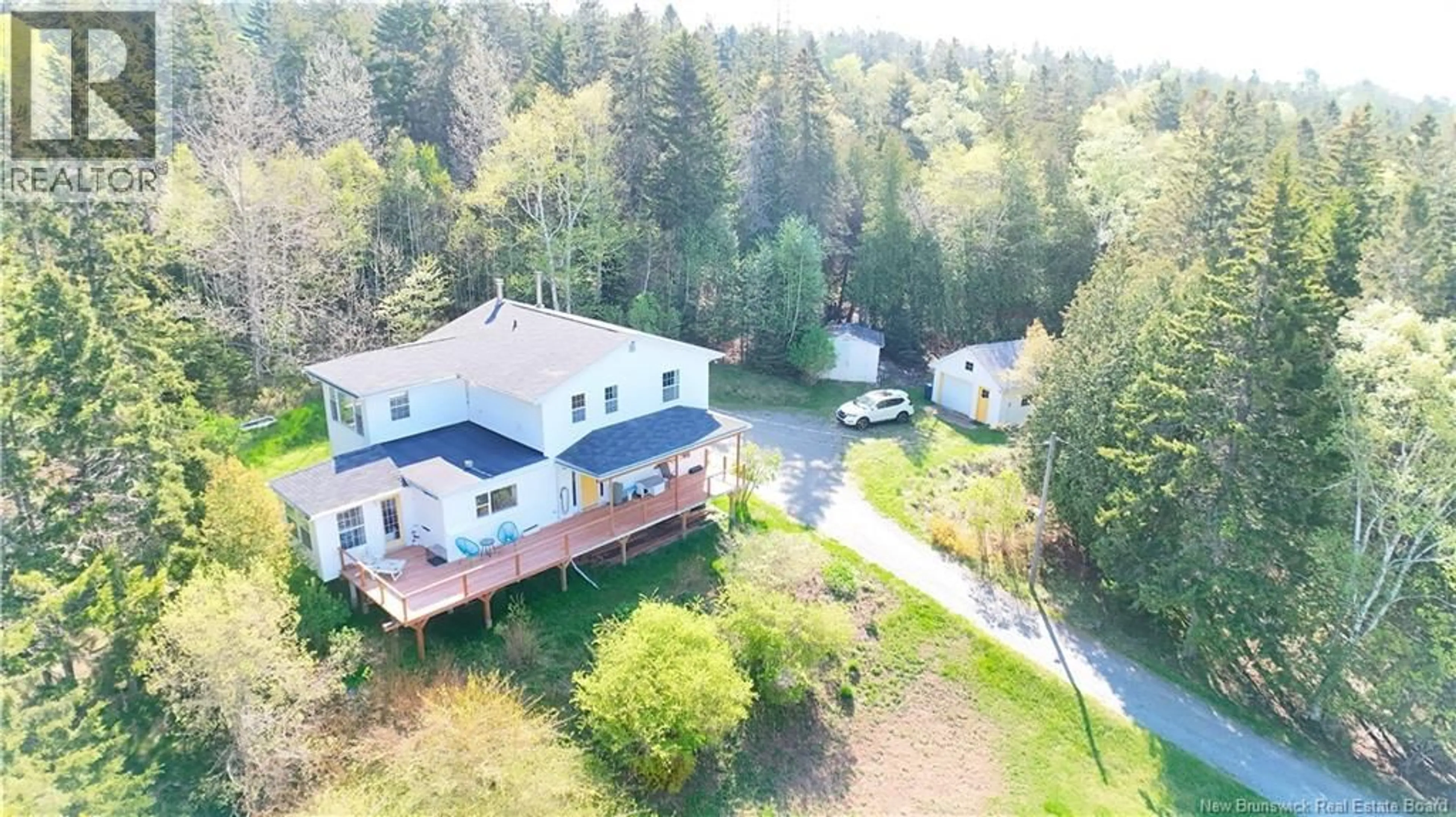 A pic from outside/outdoor area/front of a property/back of a property/a pic from drone, unknown for 111 PORTER ROAD, Nauwigewauk New Brunswick E5N6X3