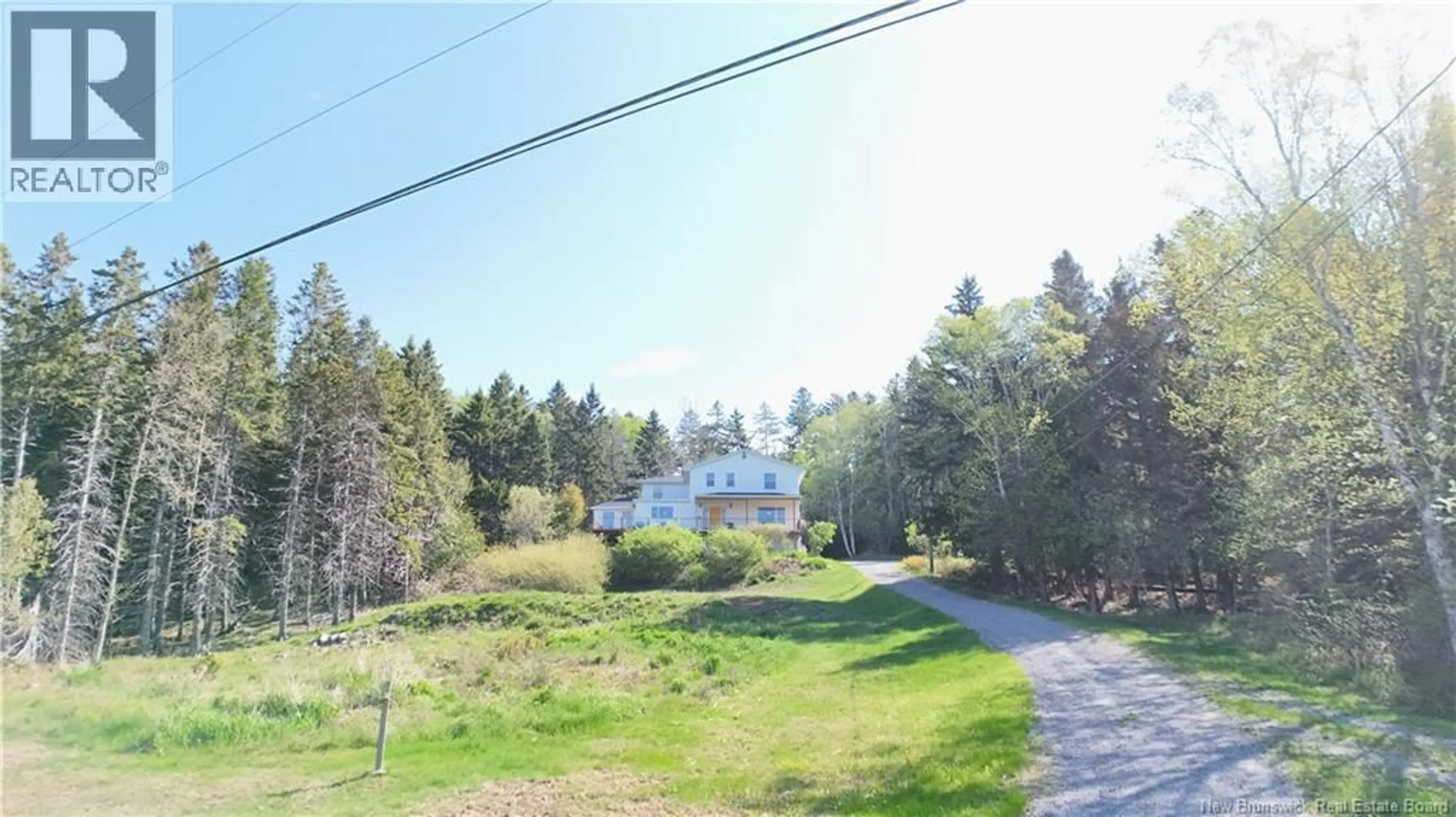 A pic from outside/outdoor area/front of a property/back of a property/a pic from drone, water/lake/river/ocean view for 111 PORTER ROAD, Nauwigewauk New Brunswick E5N6X3