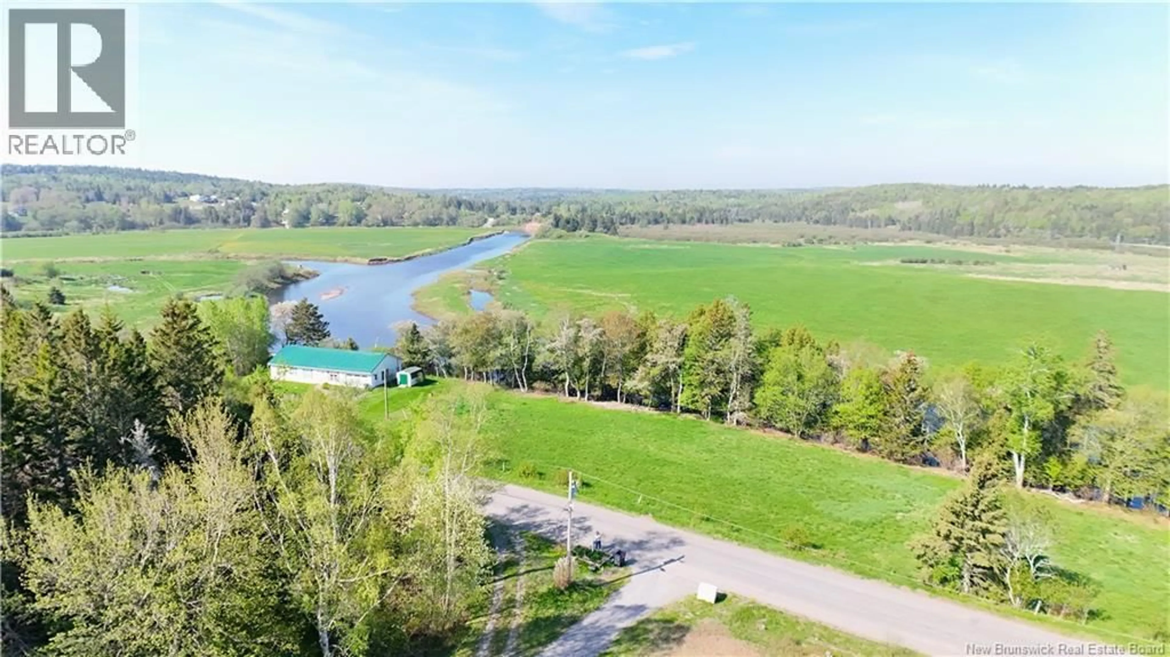 A pic from outside/outdoor area/front of a property/back of a property/a pic from drone, water/lake/river/ocean view for 111 PORTER ROAD, Nauwigewauk New Brunswick E5N6X3
