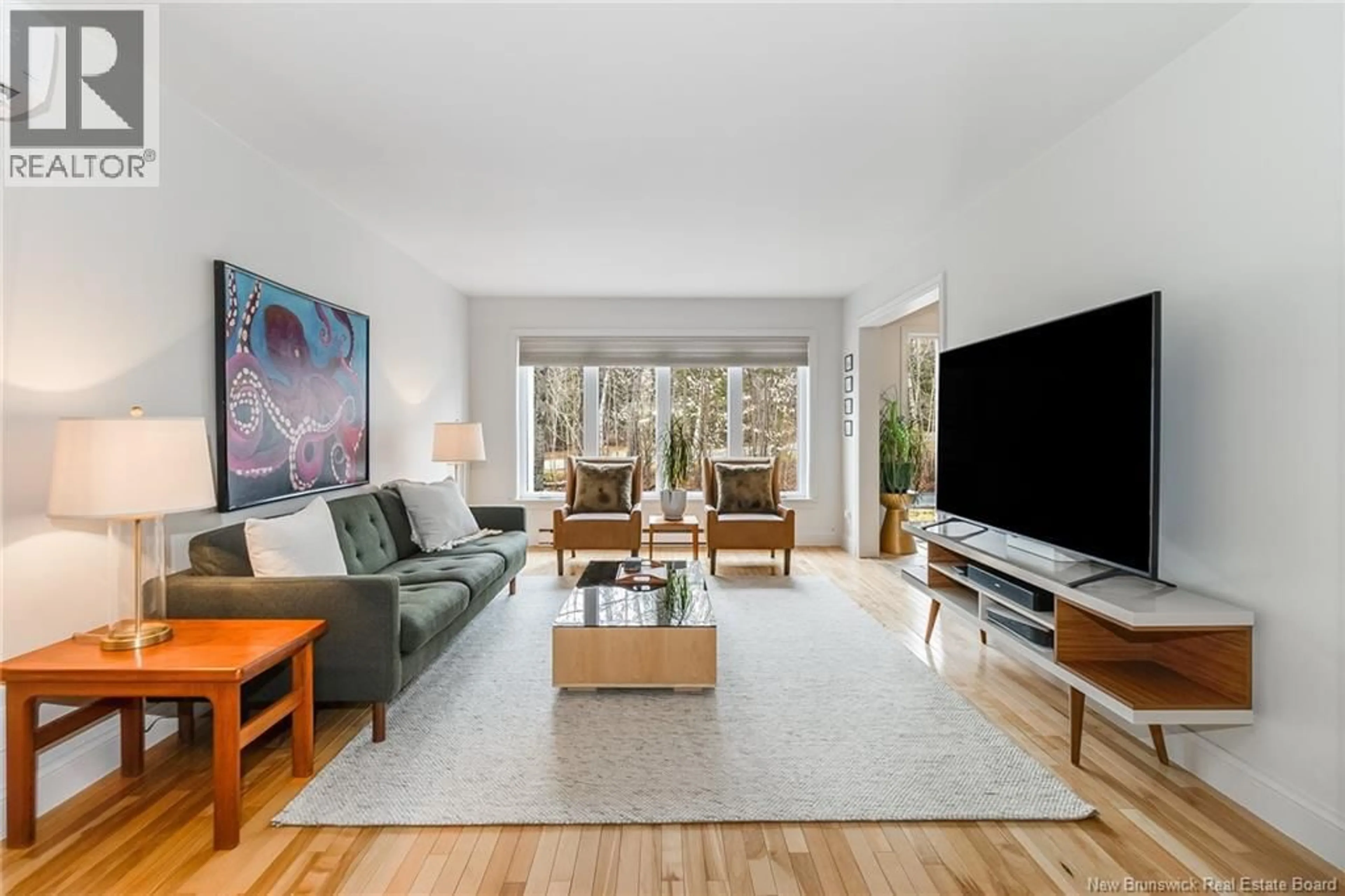 Living room with furniture, unknown for 231 CARRIAGE HILL DRIVE, Fredericton New Brunswick E3E1A4