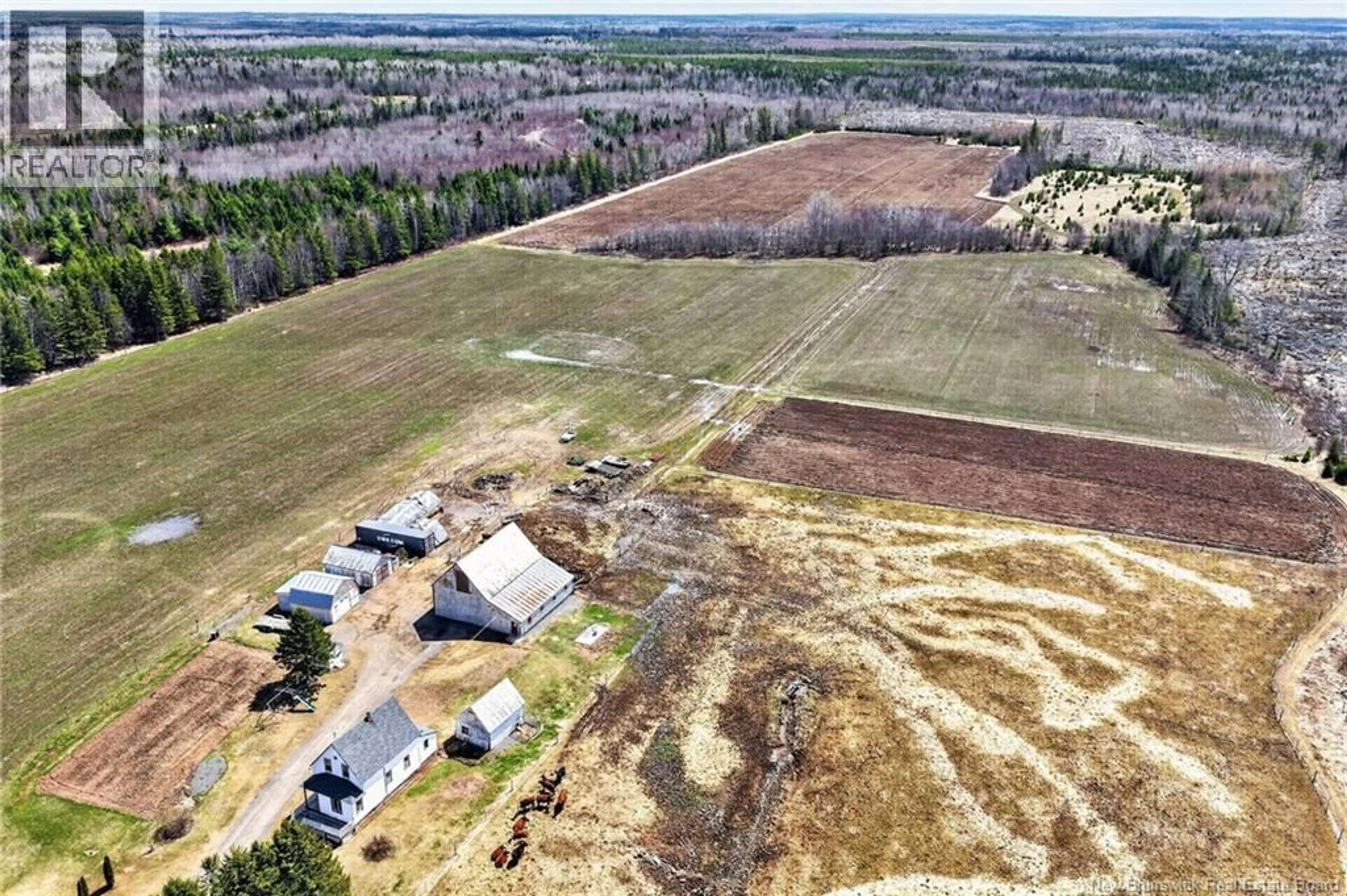 A pic from outside/outdoor area/front of a property/back of a property/a pic from drone, unknown for 1210 EMMERSON ROAD, Beersville New Brunswick E4T2M5