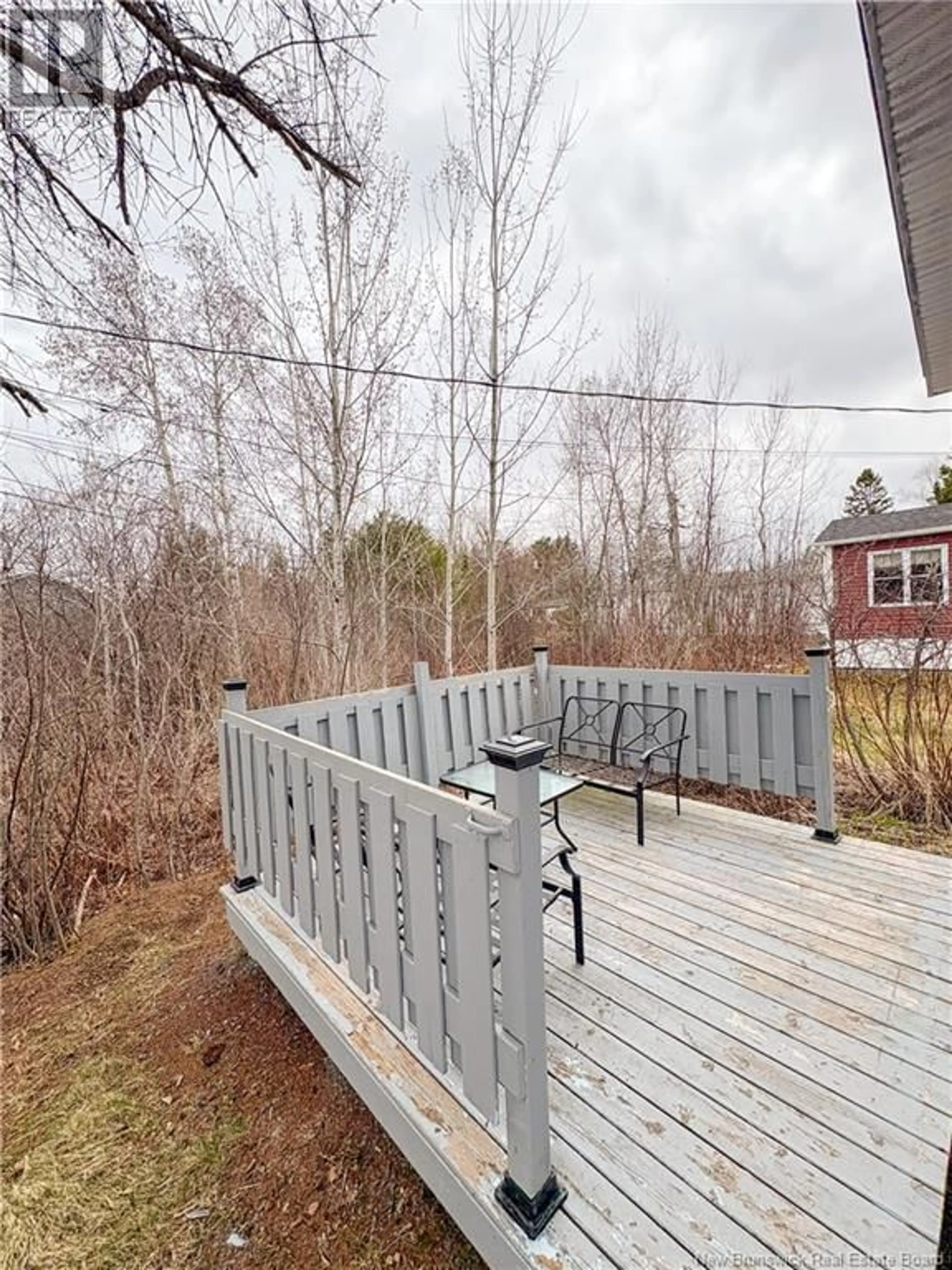 Patio, forest/trees view for 28 DOUGLAS CRESCENT, New Maryland New Brunswick E3C1Y8