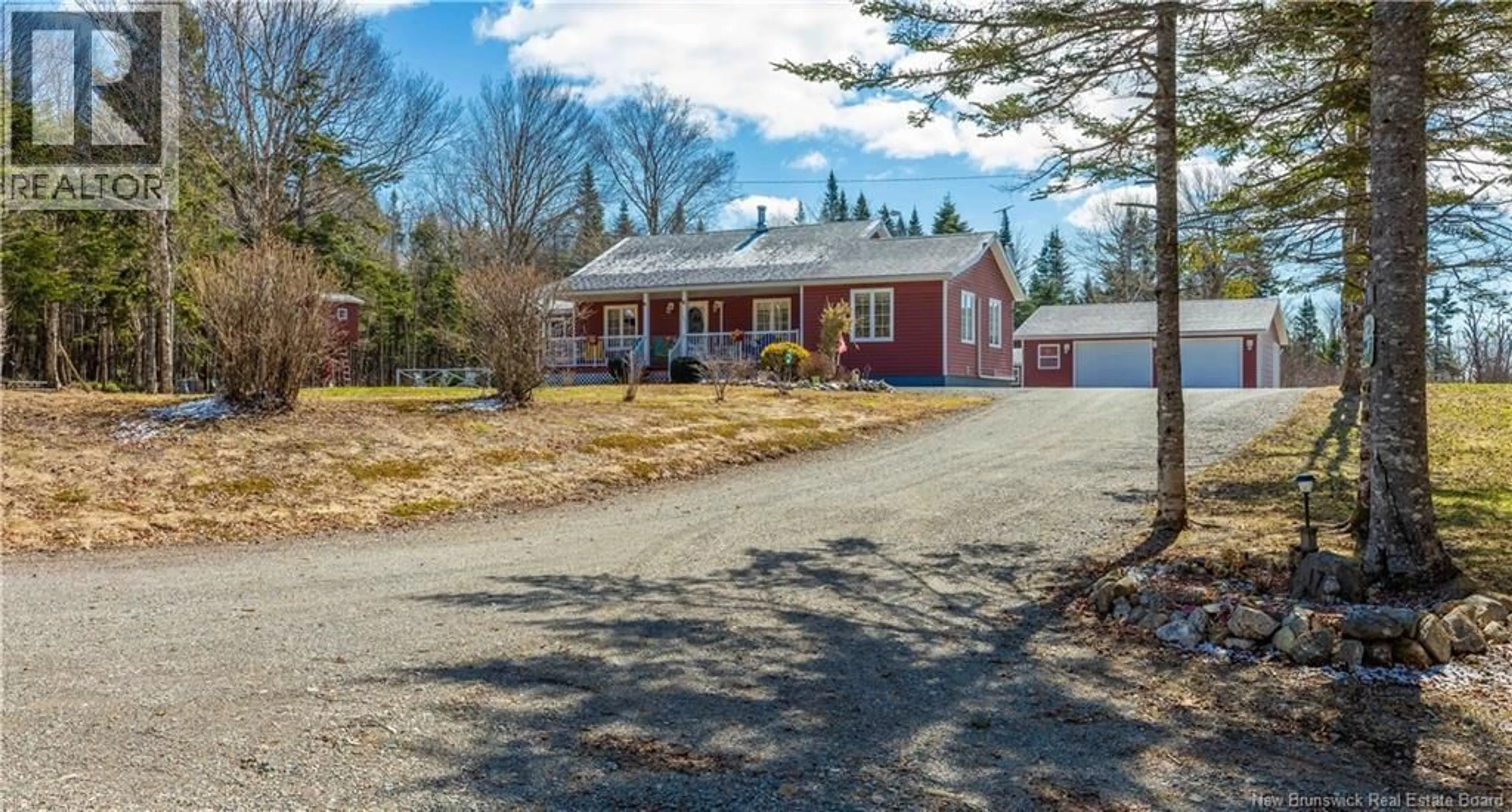 A pic from outside/outdoor area/front of a property/back of a property/a pic from drone, street for 17 STONEY BROOK ROAD, Fairfield New Brunswick E5R0B4