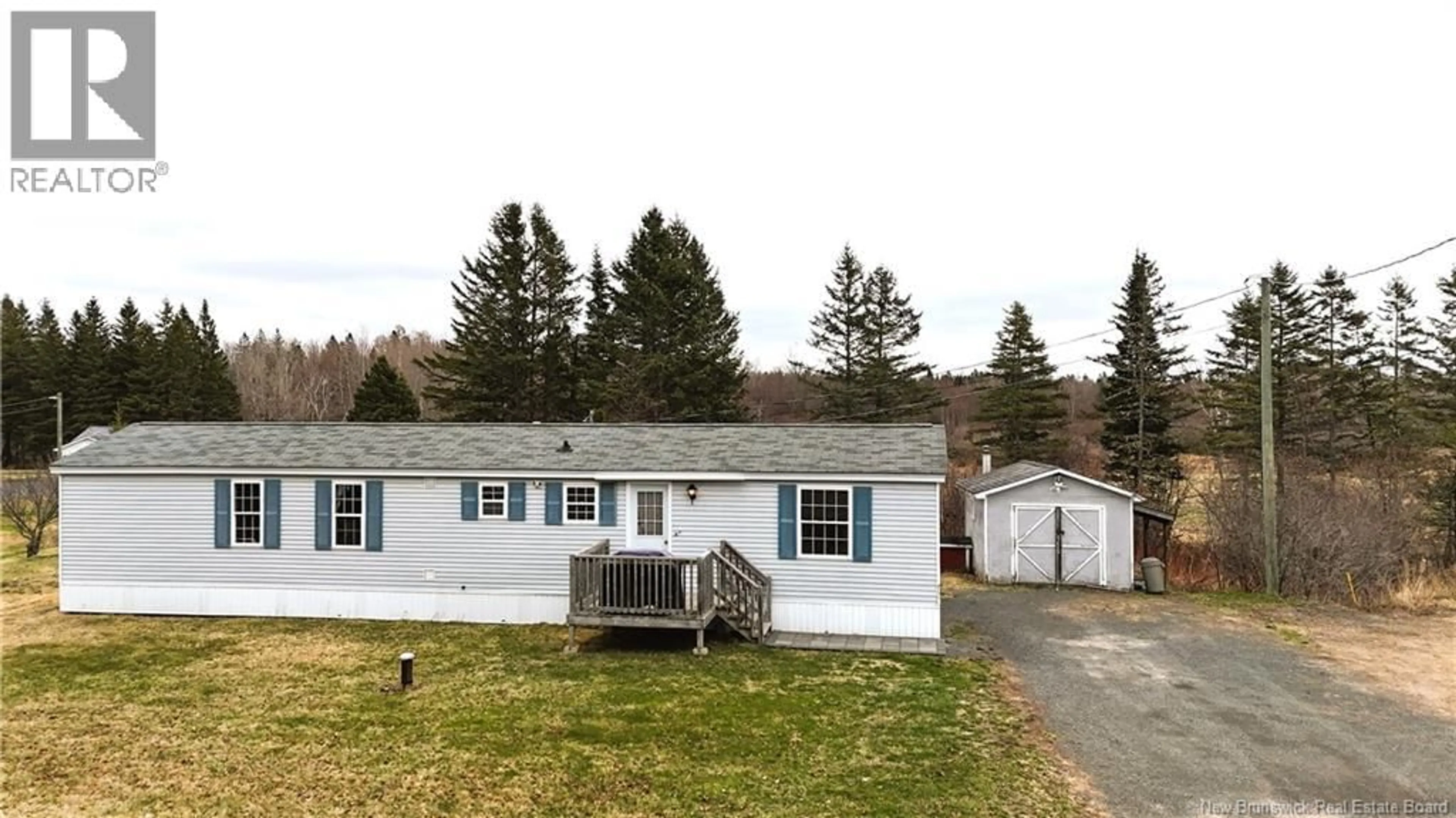 A pic from outside/outdoor area/front of a property/back of a property/a pic from drone, street for 292 BRYSON ROAD, Rusagonis New Brunswick E3B8E7
