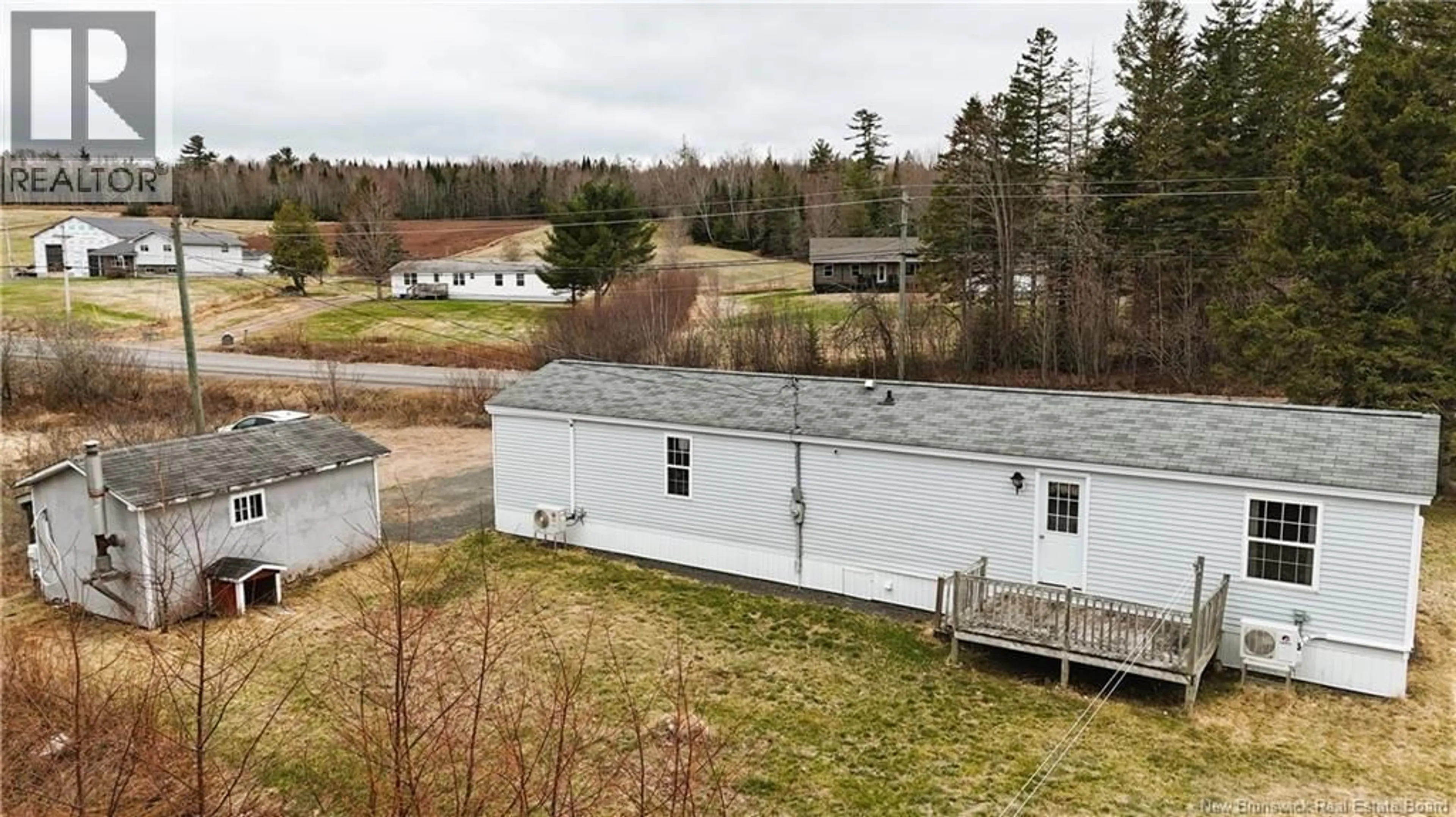 A pic from outside/outdoor area/front of a property/back of a property/a pic from drone, unknown for 292 BRYSON ROAD, Rusagonis New Brunswick E3B8E7