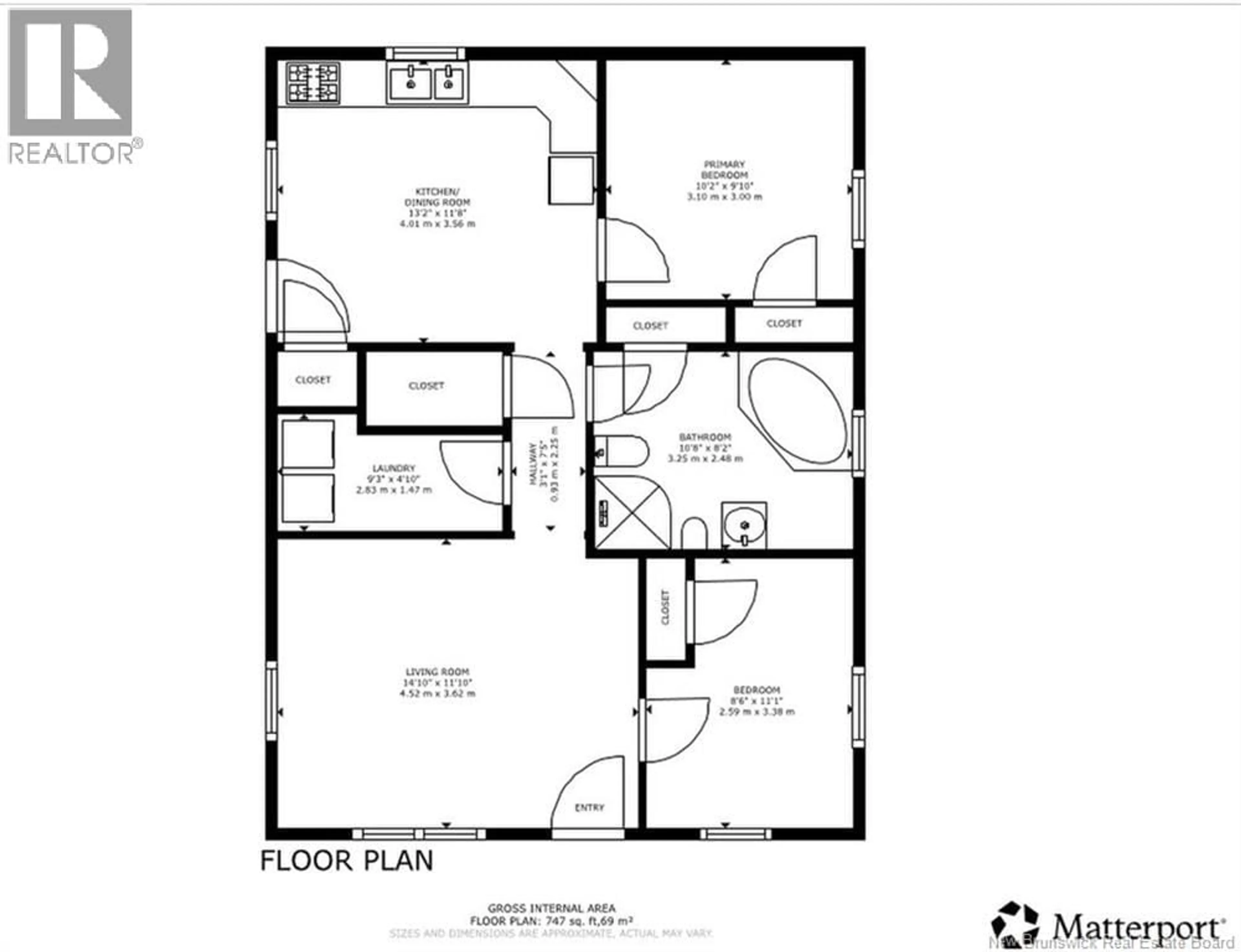 Floor plan for 2579 ROUTE 3, Harvey New Brunswick E6K1R5