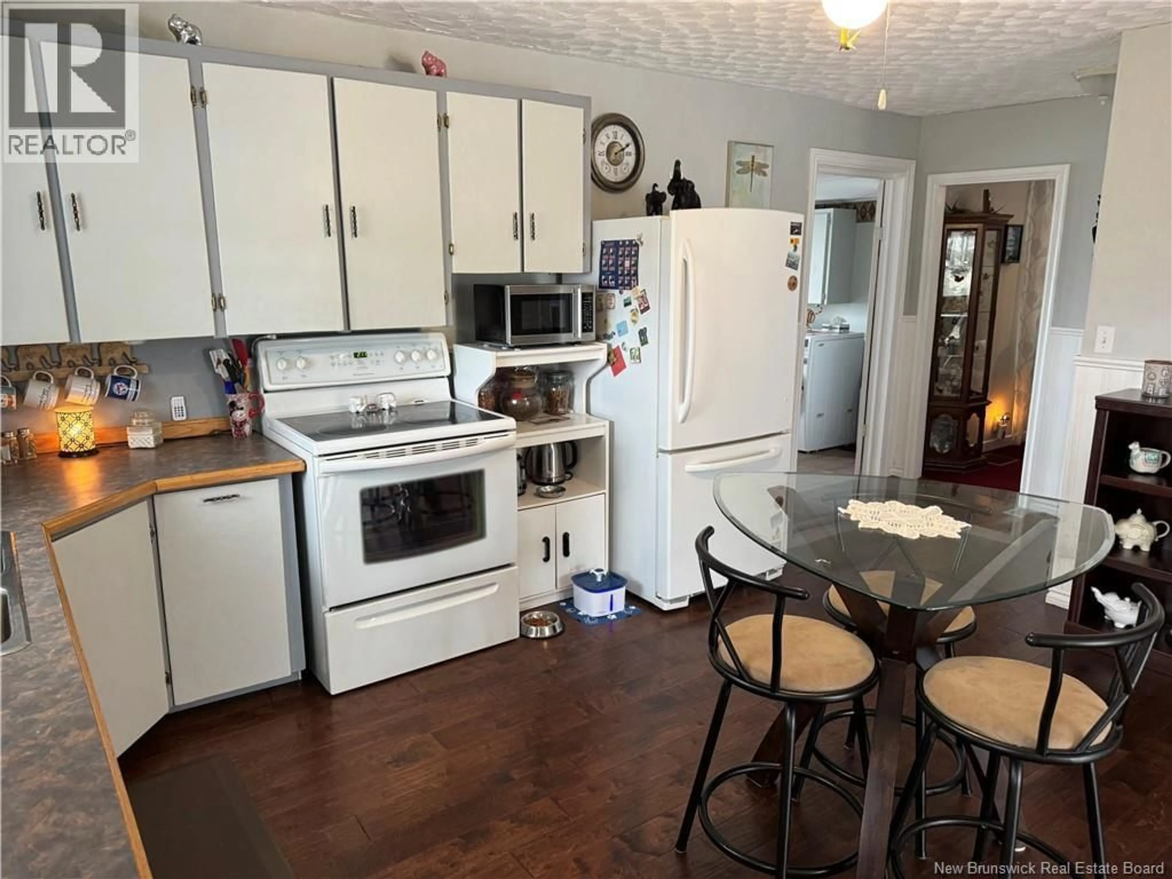 Standard kitchen, wood/laminate floor for 740 CENTRAL STREET, Centreville New Brunswick E7K2M5