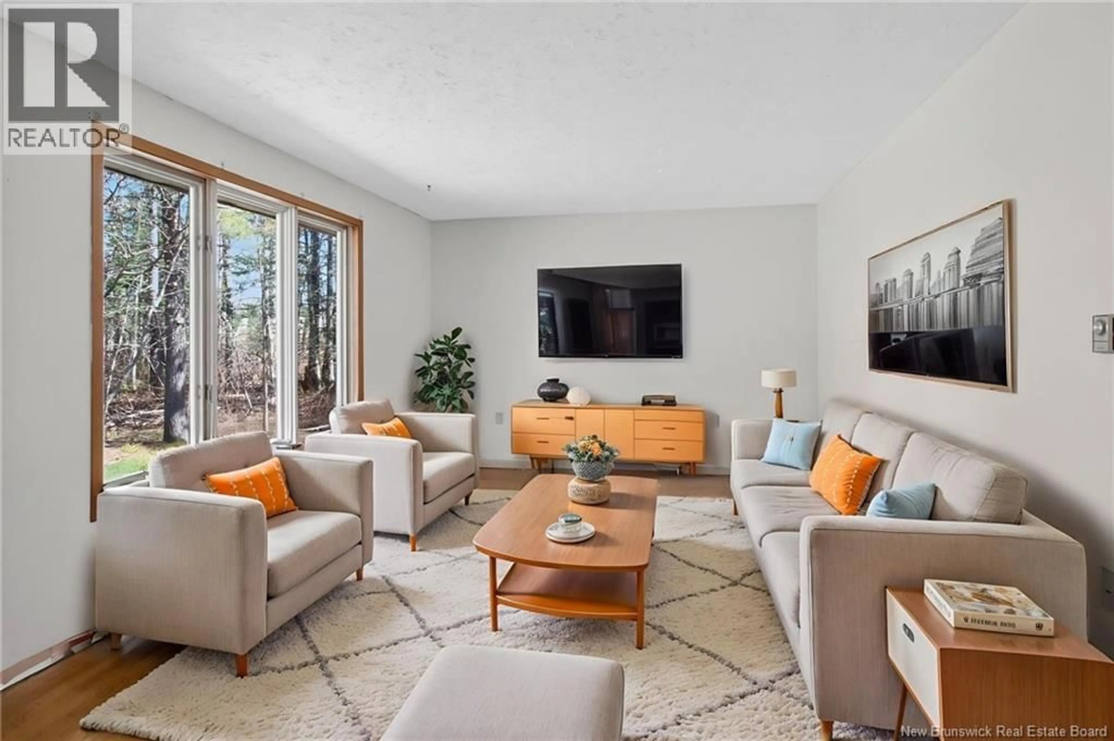 Living room with furniture, unknown for 39 BRIGGS CROSS ROAD, Lutes Mountain New Brunswick E1G2X8