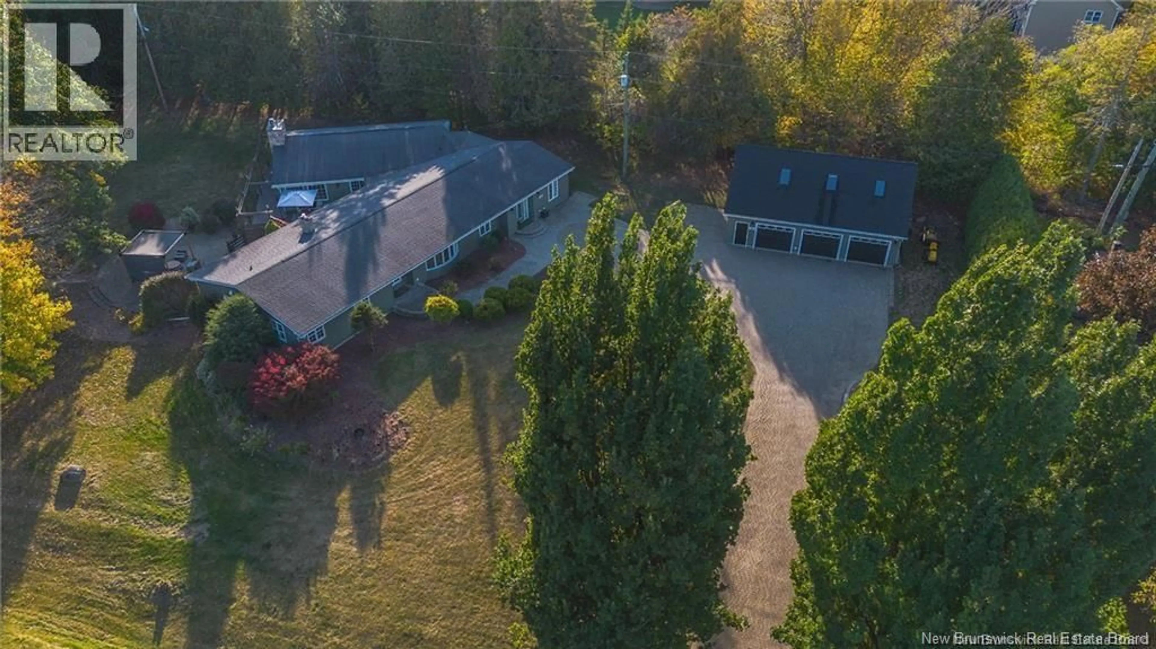 A pic from outside/outdoor area/front of a property/back of a property/a pic from drone, unknown for 121 GRAHAM DRIVE, Island View New Brunswick E3E1A2