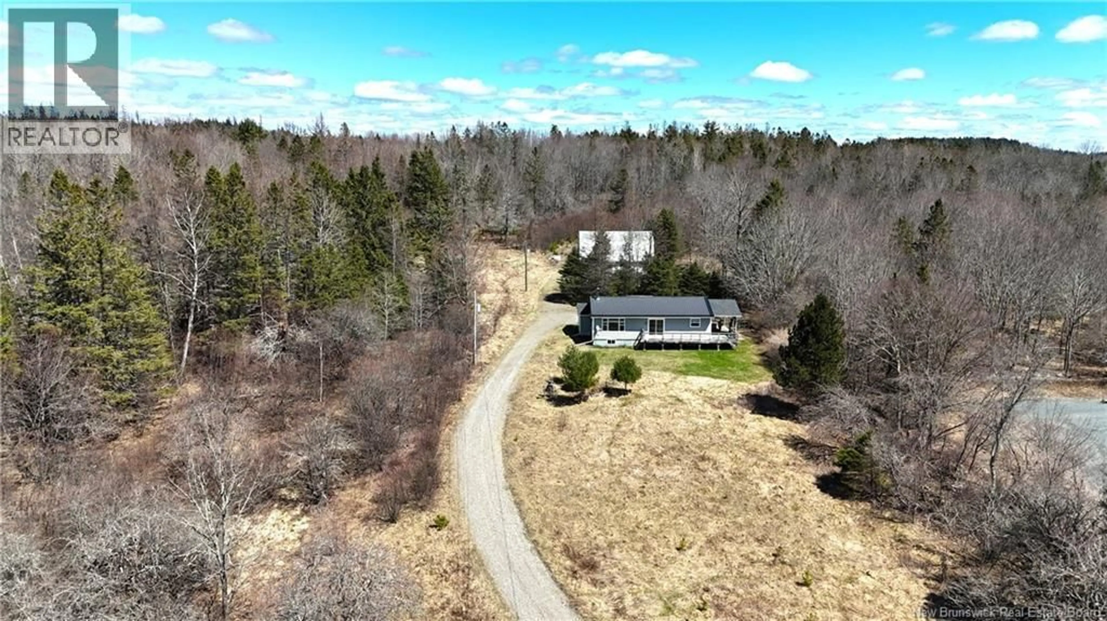 A pic from outside/outdoor area/front of a property/back of a property/a pic from drone, unknown for 166 KERRS RIDGE ROAD, Bocabec New Brunswick E5B3L2