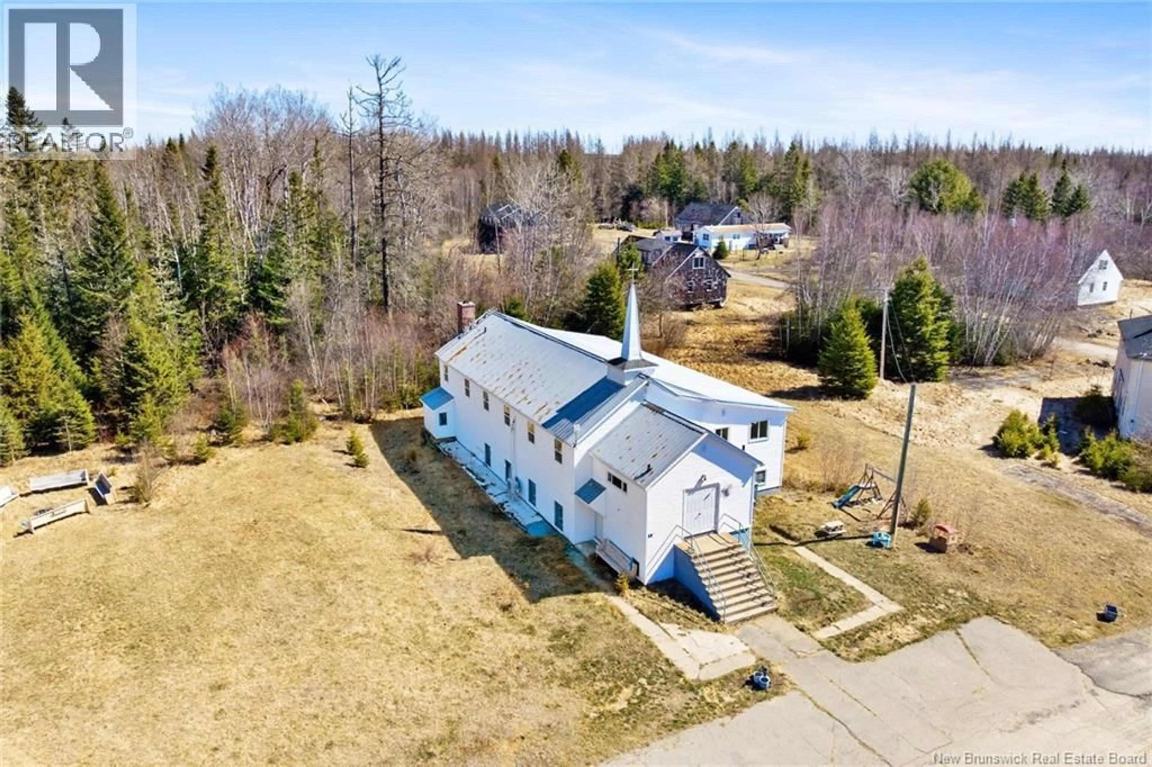 A pic from outside/outdoor area/front of a property/back of a property/a pic from drone, building for 5 ARBOR LANE, McGivney New Brunswick E6C1T9