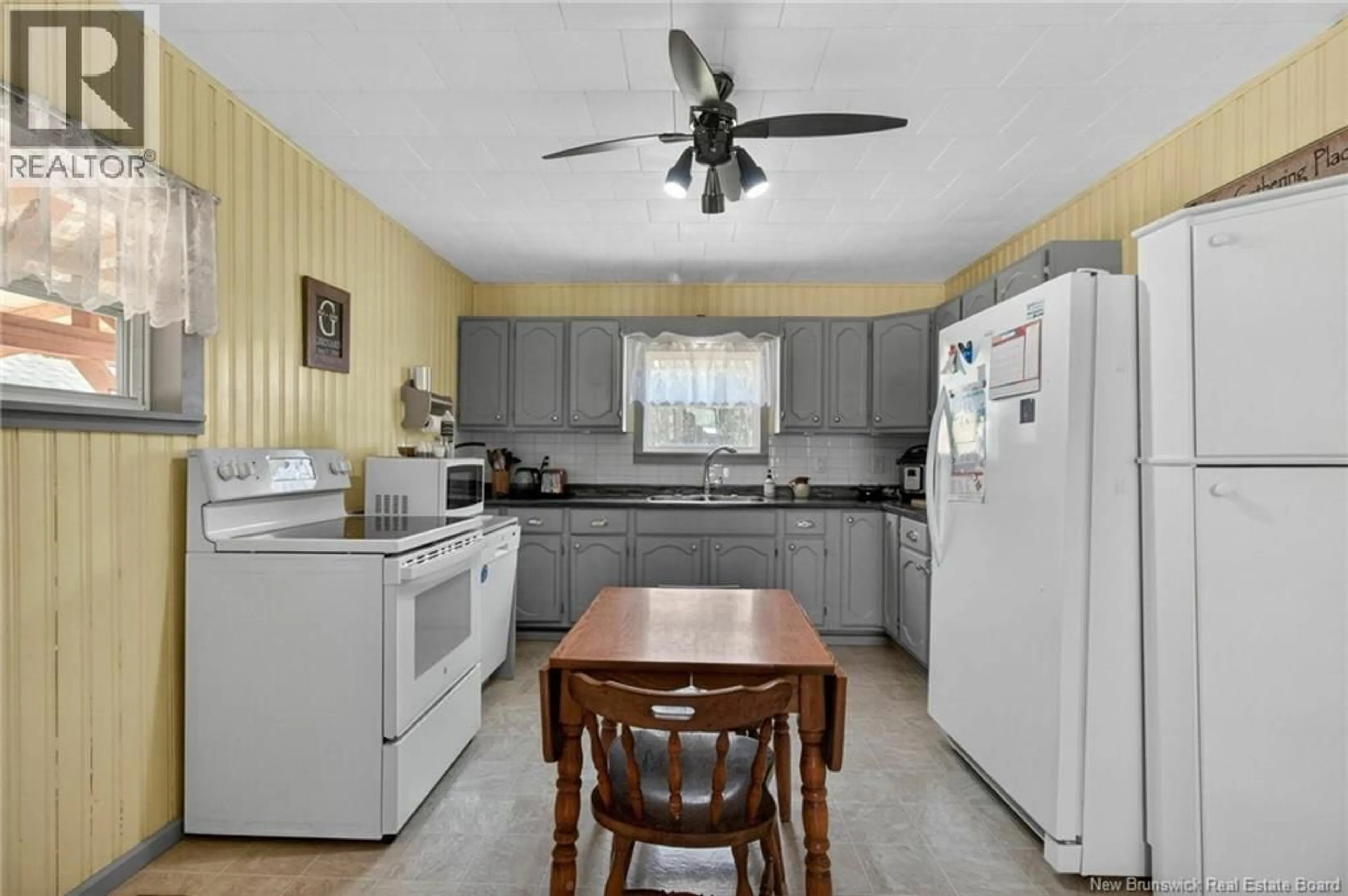 Standard kitchen, ceramic/tile floor for 5591 NB 111, Hammondvale New Brunswick E4E3T4
